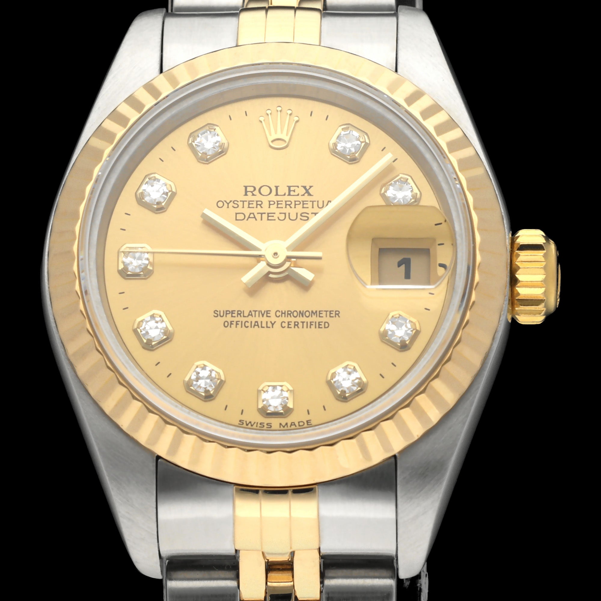 Rolex Lady-Datejust 79173G - 2002 - Rolex horloge - Rolex kopen - Rolex dames horloge - Trophies Watches