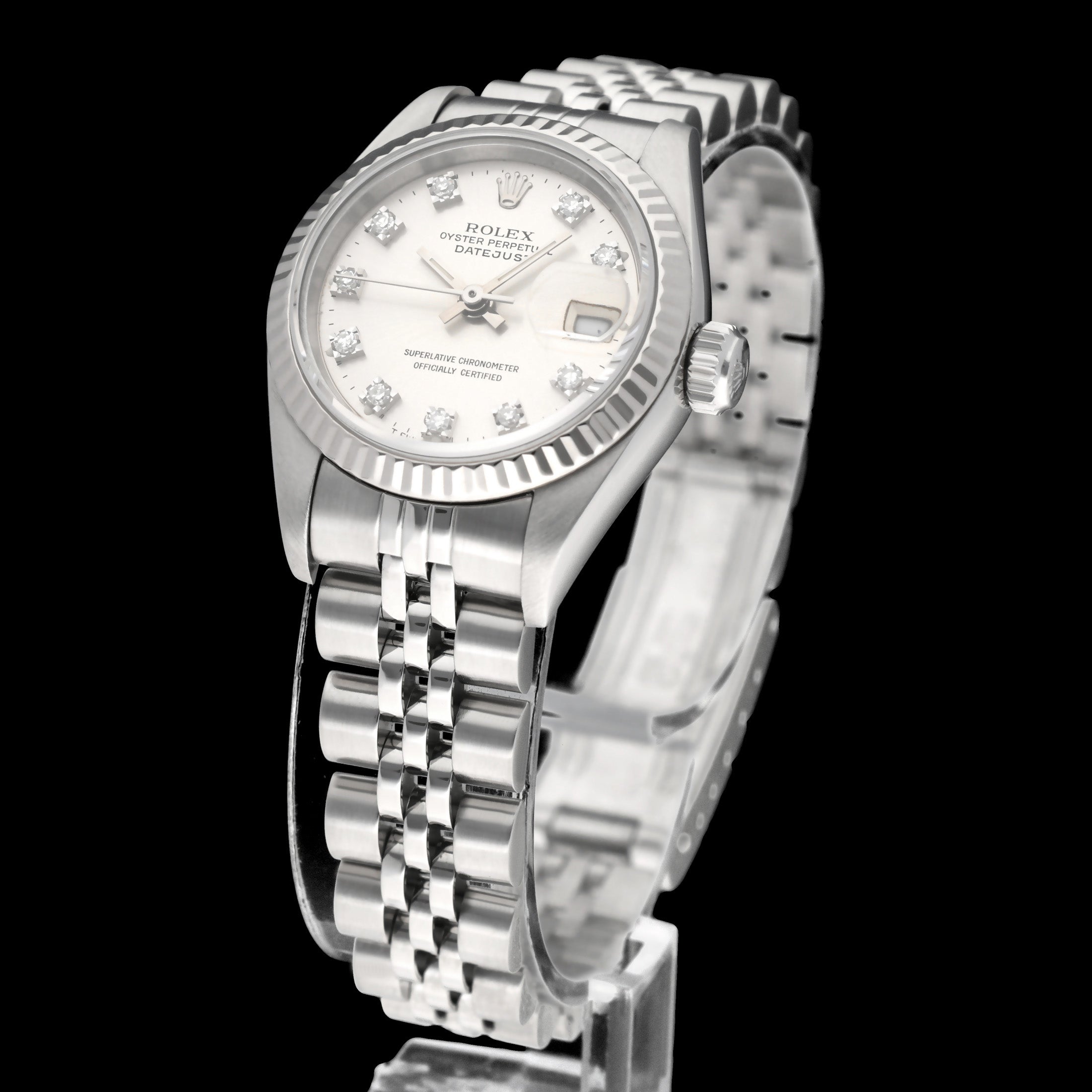 Rolex Oyster Perpetual Lady Datejust 69174G - 1990 - Rolex horloge - Rolex kopen - Rolex dames horloge - Trophies Watches