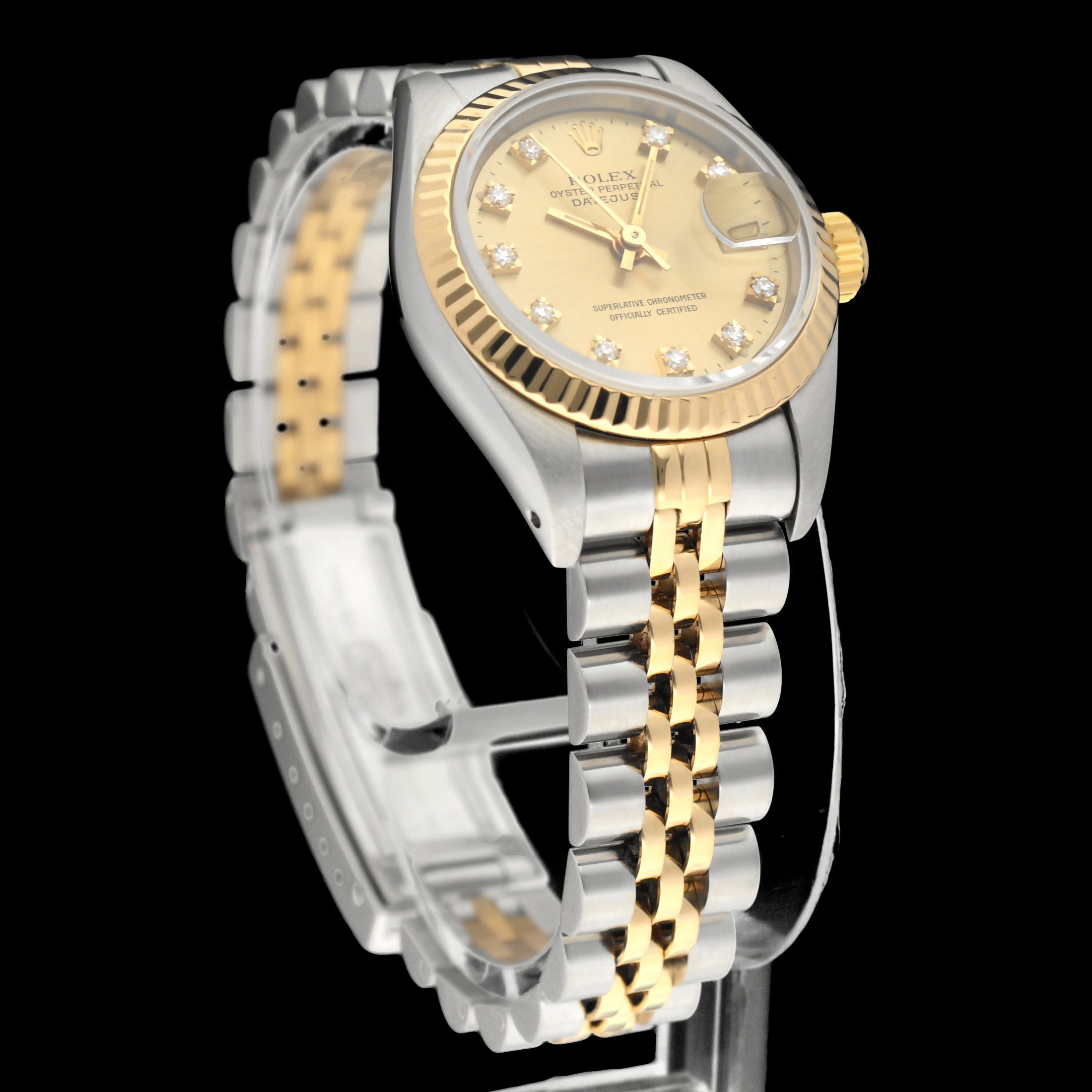 Rolex Lady-Datejust 69173G - 1993 - Rolex horloge - Rolex kopen - Rolex dames horloge - Trophies Watches