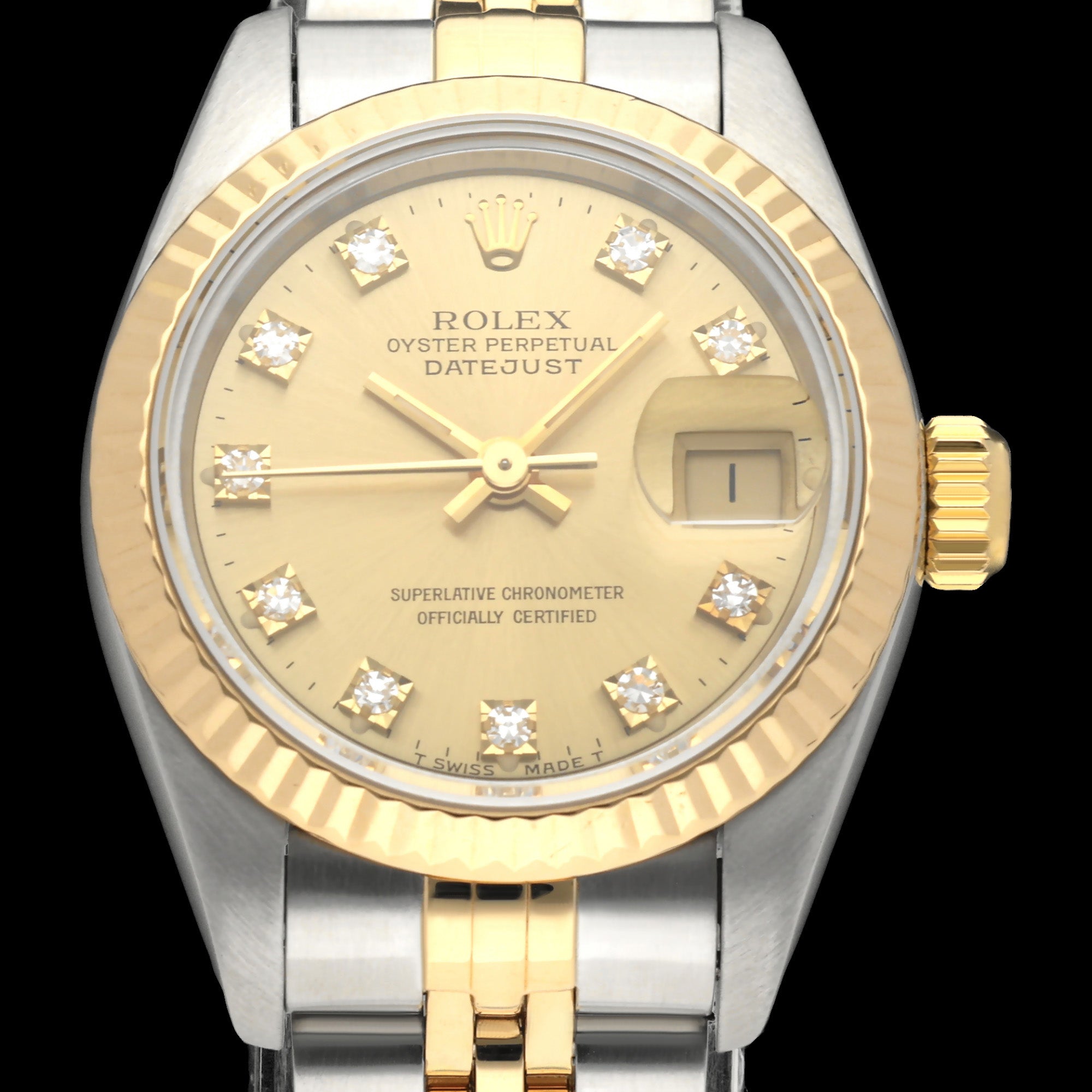 Rolex Lady-Datejust 69173G - 1993 - Rolex horloge - Rolex kopen - Rolex dames horloge - Trophies Watches