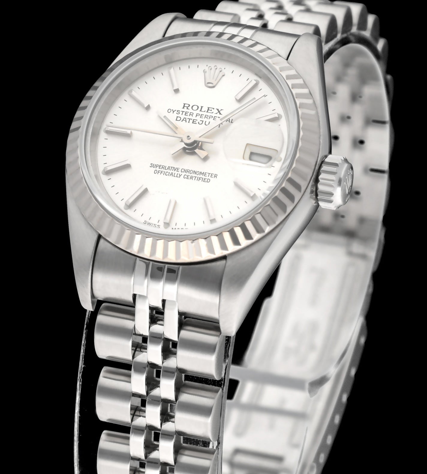 Rolex Oyster Perpetual Lady Datejust 79174 - 2002 - Rolex horloge - Rolex kopen - Rolex dames horloge - Trophies Watches