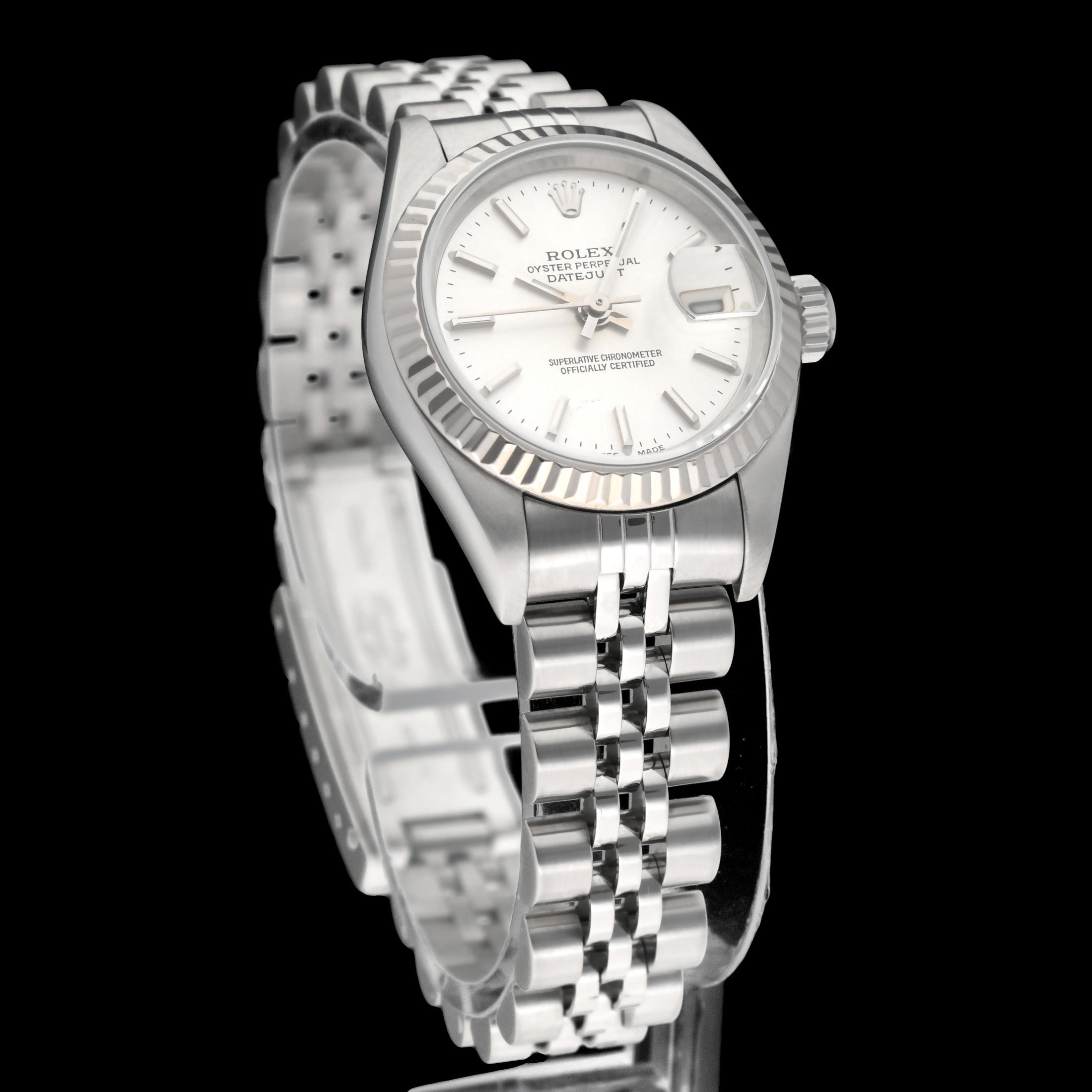Rolex Oyster Perpetual Lady Datejust 79174 - 2002 - Rolex horloge - Rolex kopen - Rolex dames horloge - Trophies Watches