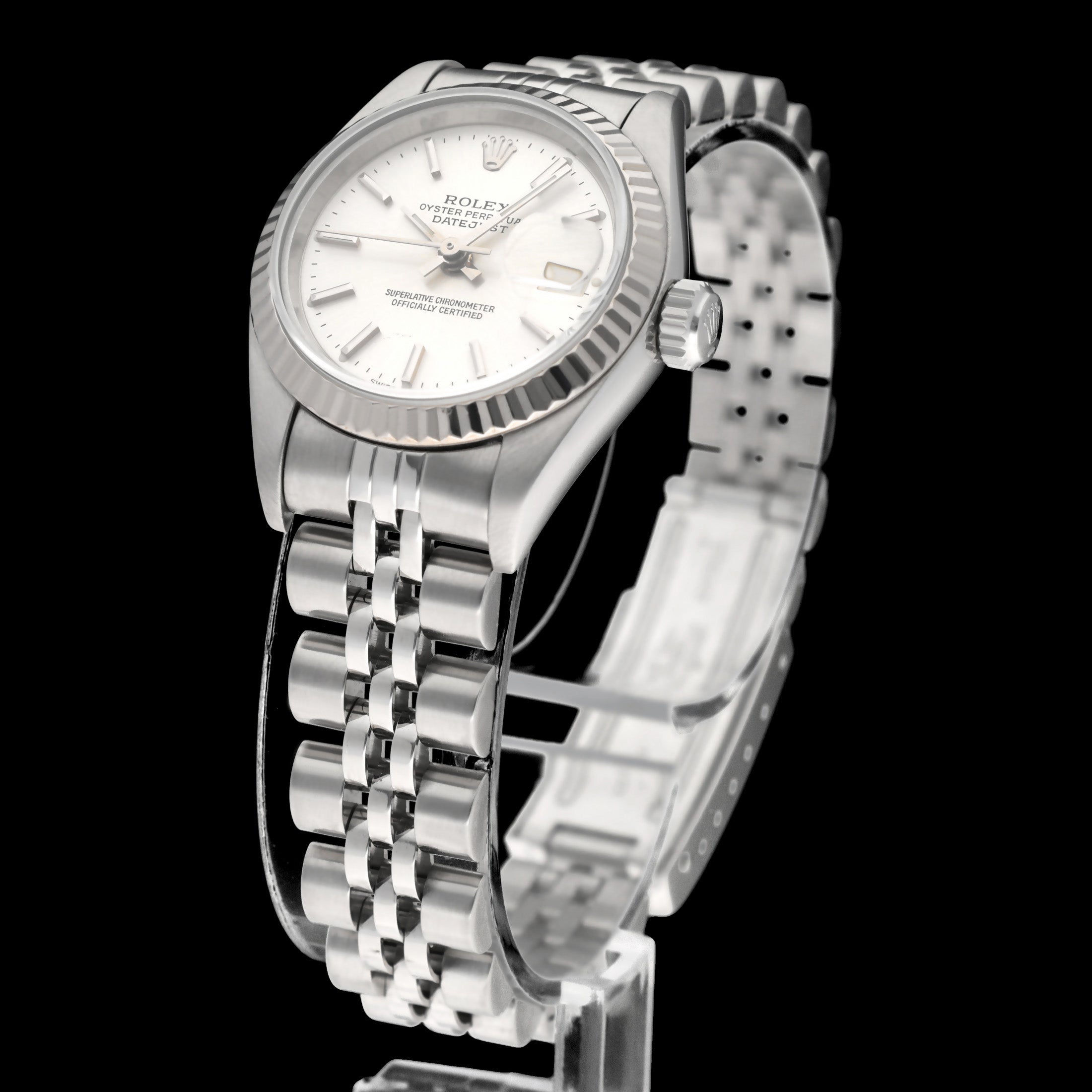 Rolex Oyster Perpetual Lady Datejust 79174 - 2002 - Rolex horloge - Rolex kopen - Rolex dames horloge - Trophies Watches