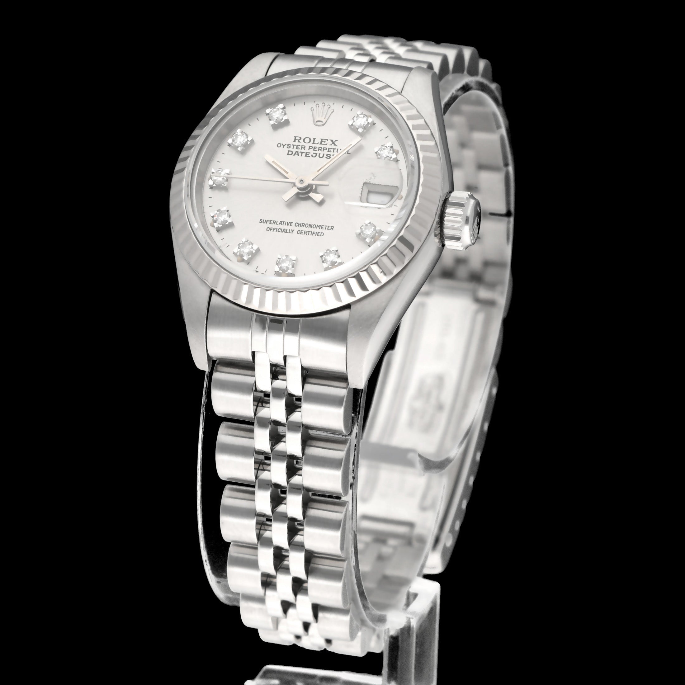 Rolex Oyster Perpetual Lady Datejust 69174G - 1996 - Rolex horloge - Rolex kopen - Rolex dames horloge - Trophies Watches