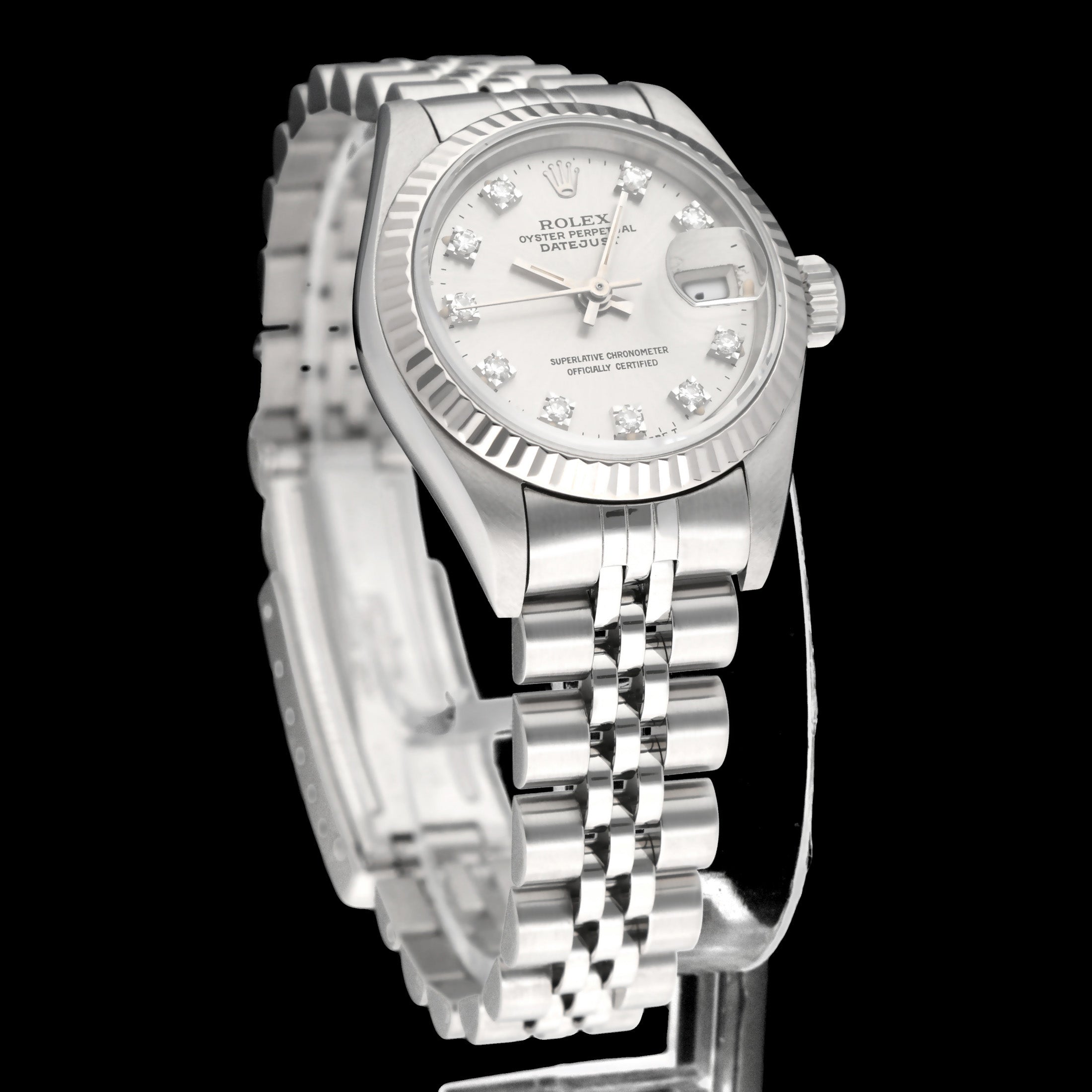 Rolex Oyster Perpetual Lady Datejust 69174G - 1996 - Rolex horloge - Rolex kopen - Rolex dames horloge - Trophies Watches