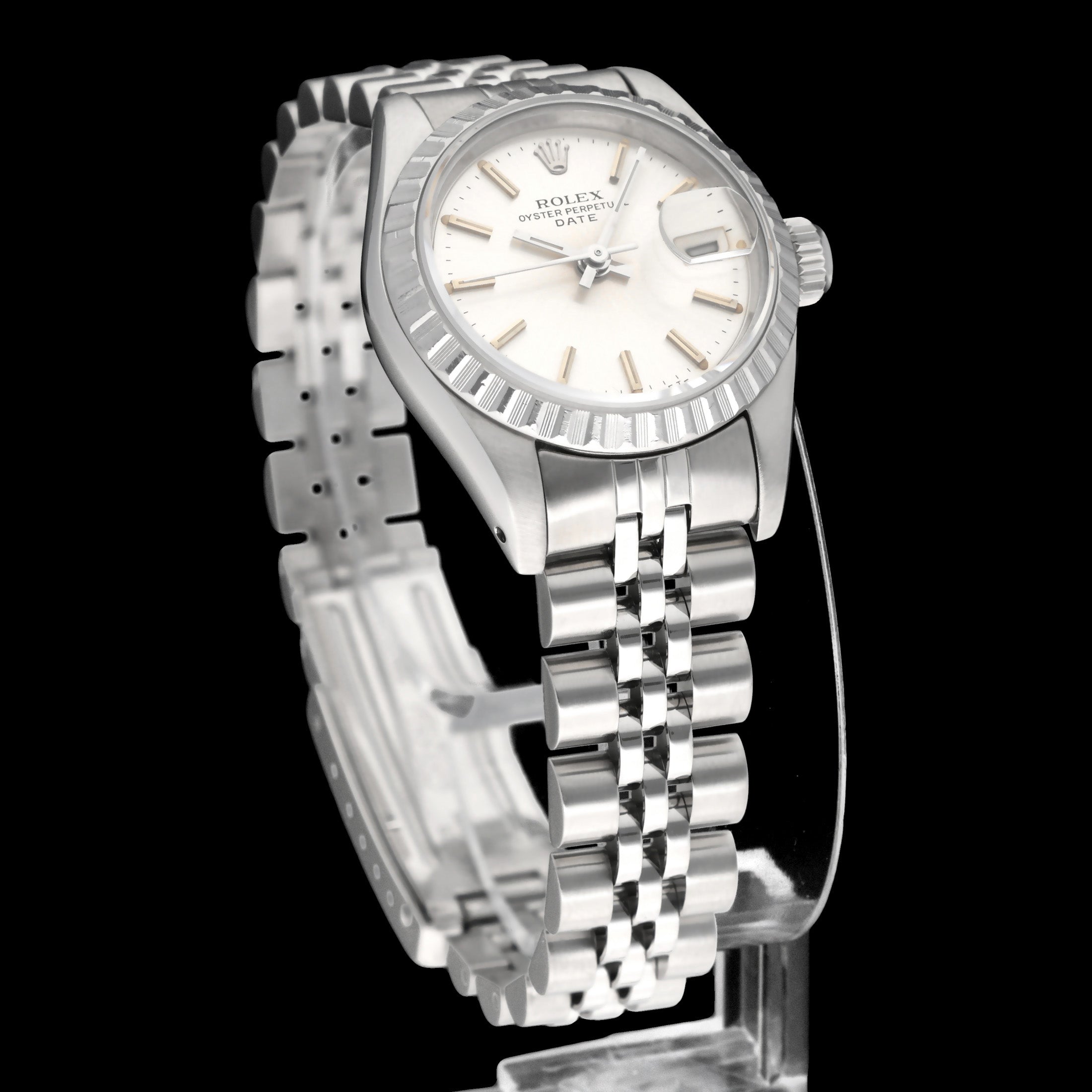 Rolex Oyster Perpetual Lady Date 69240 - 1986 - Rolex horloge - Rolex kopen - Rolex dames horloge - Trophies Watches