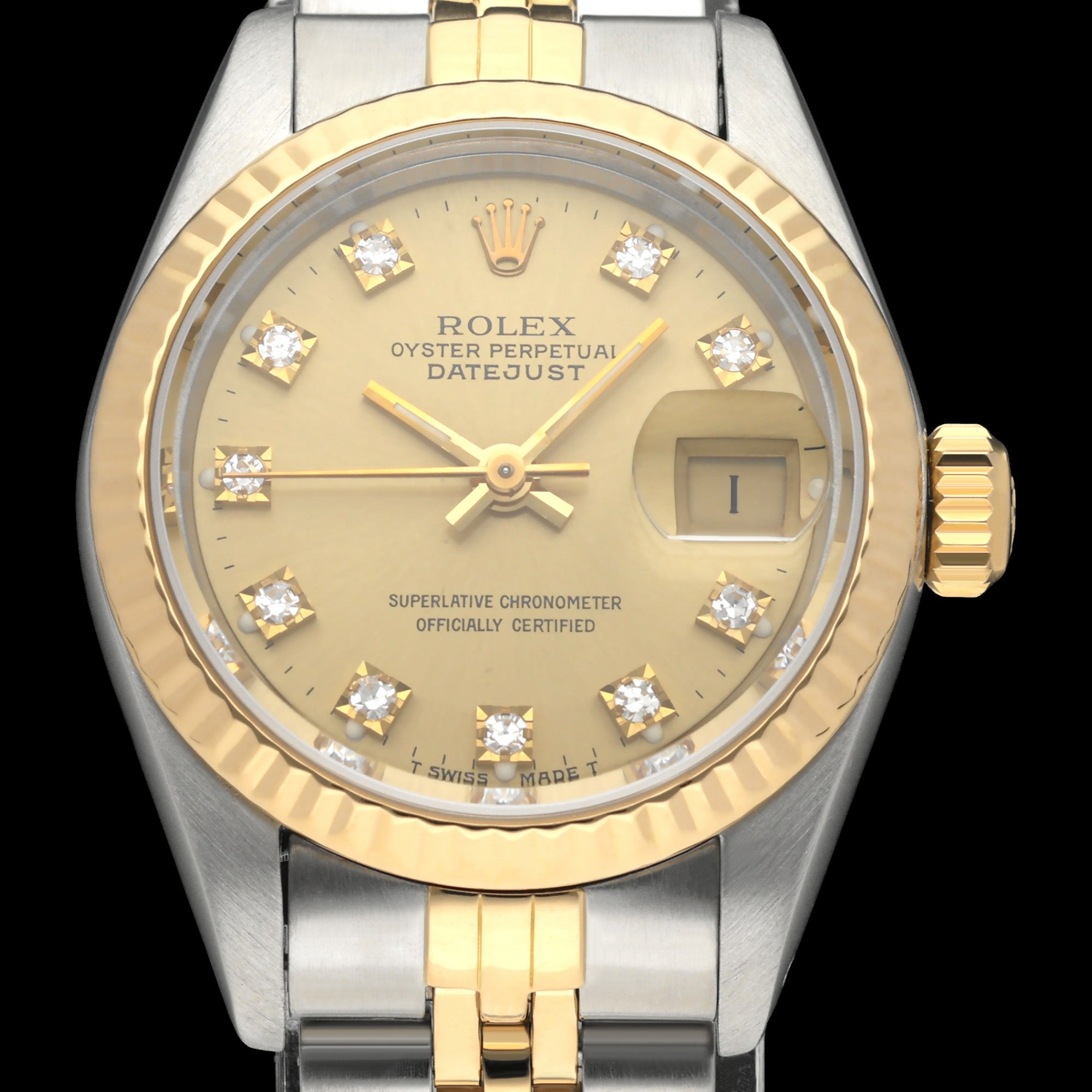 Rolex Lady-Datejust 69173G - 1989 - Rolex horloge - Rolex kopen - Rolex dames horloge - Trophies Watches