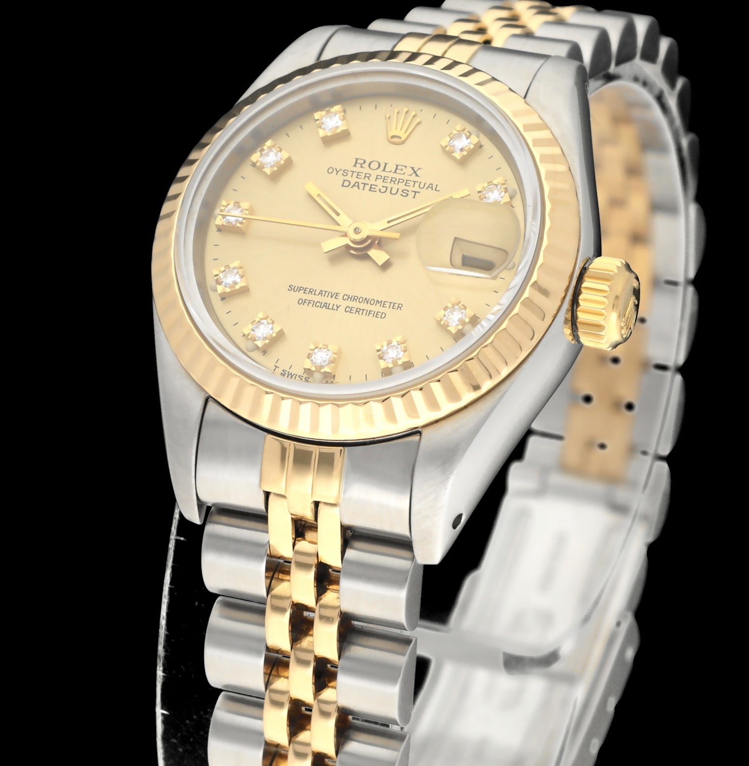 Rolex Lady-Datejust 69173G - 1989 - Rolex horloge - Rolex kopen - Rolex dames horloge - Trophies Watches
