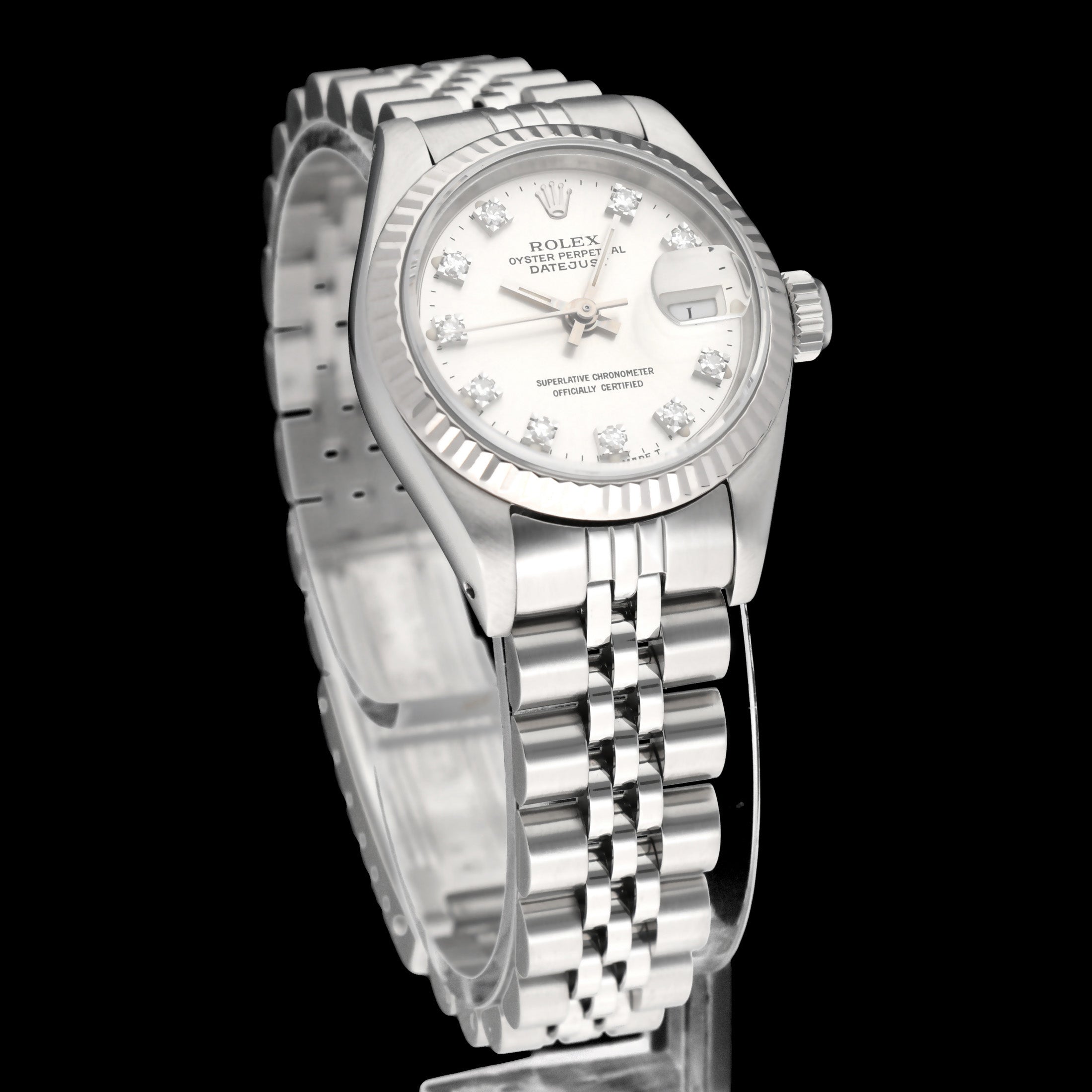 Rolex Oyster Perpetual Lady Datejust 69174G - 1989 - Rolex horloge - Rolex kopen - Rolex dames horloge - Trophies Watches