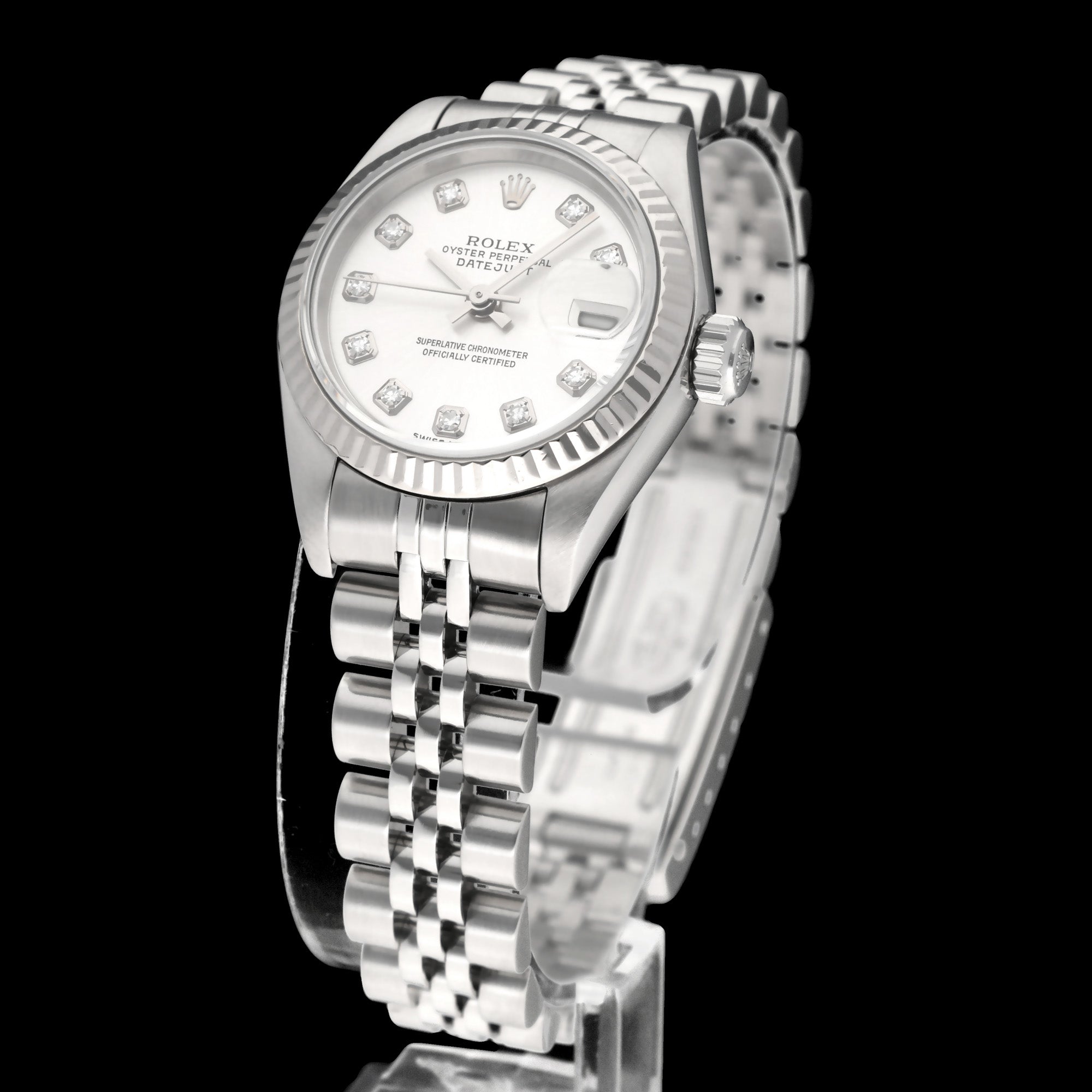 Rolex Oyster Perpetual Lady Datejust 79174G - 2004 - Rolex horloge - Rolex kopen - Rolex dames horloge - Trophies Watches