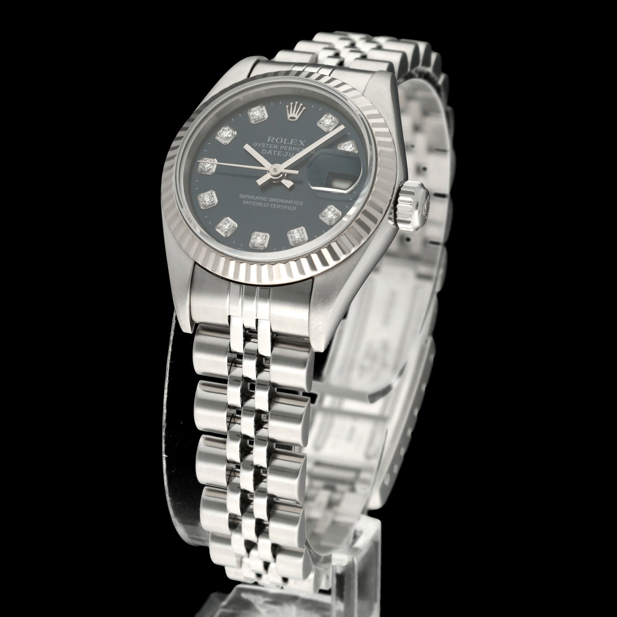 Rolex Oyster Perpetual Lady Datejust 79174G - 2001 - Rolex horloge - Rolex kopen - Rolex dames horloge - Trophies Watches