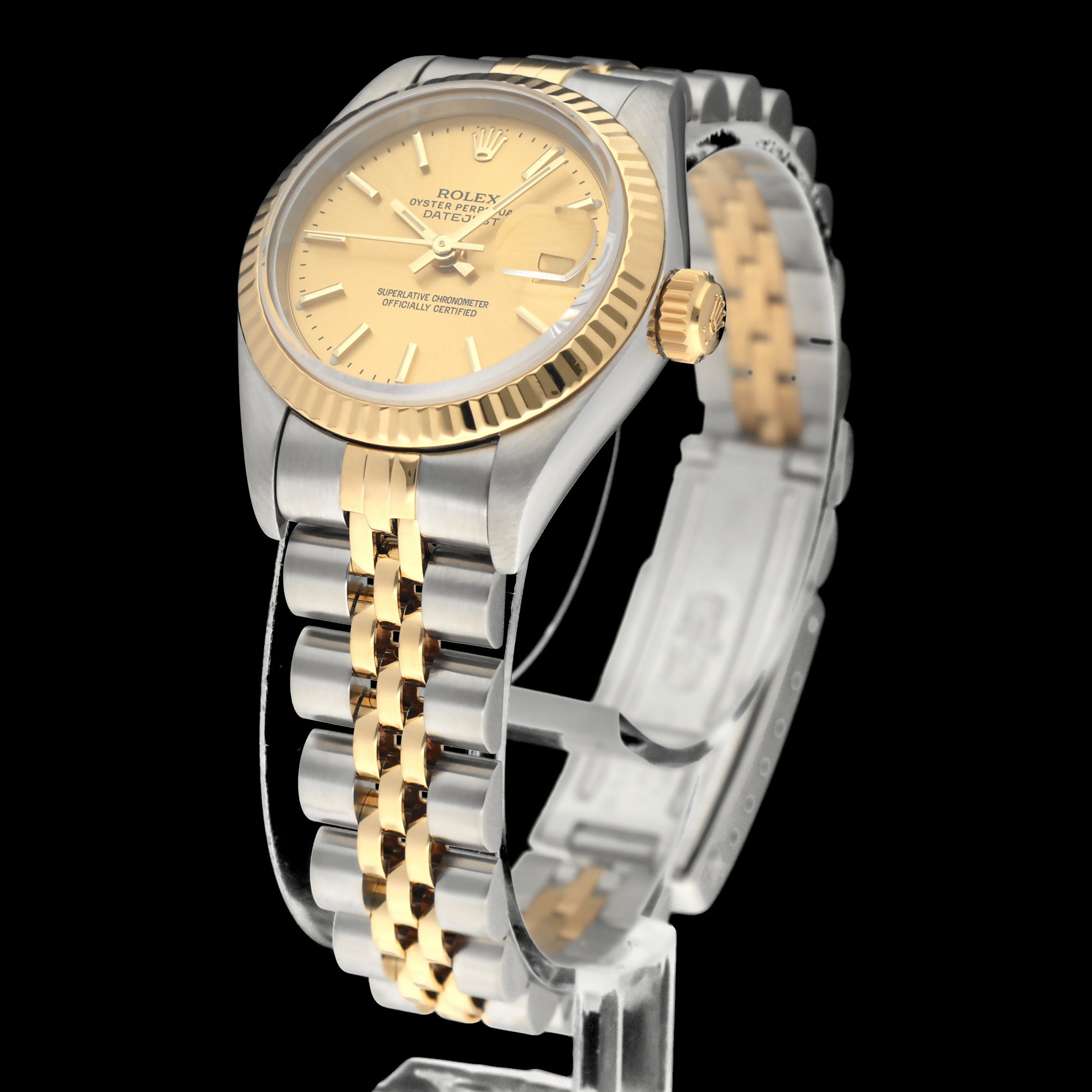 Rolex Lady-Datejust 69173 - 1996 - Rolex horloge - Rolex kopen - Rolex dames horloge - Trophies Watches