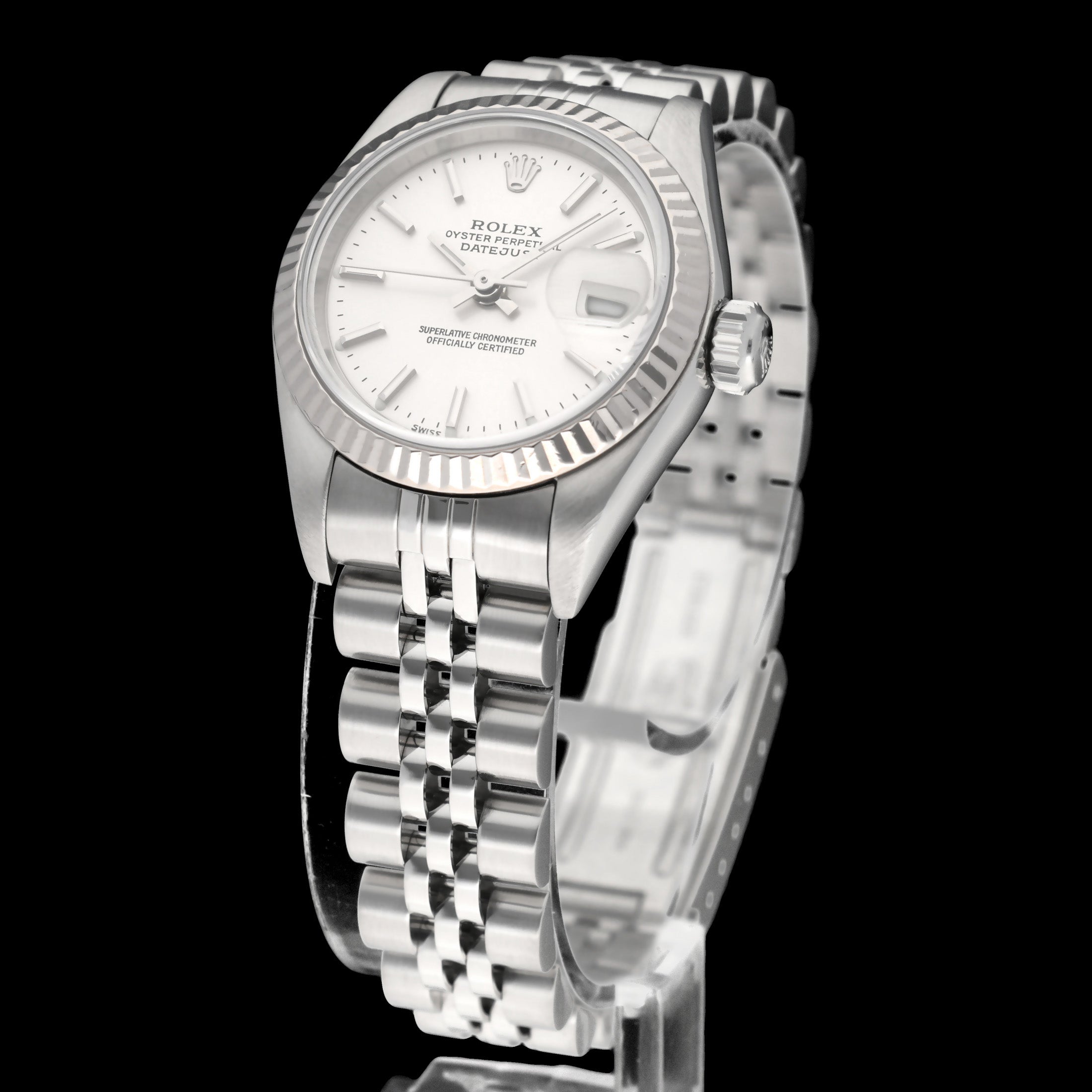 Rolex Oyster Perpetual Lady Datejust 79174 - 2003 - Rolex horloge - Rolex kopen - Rolex dames horloge - Trophies Watches