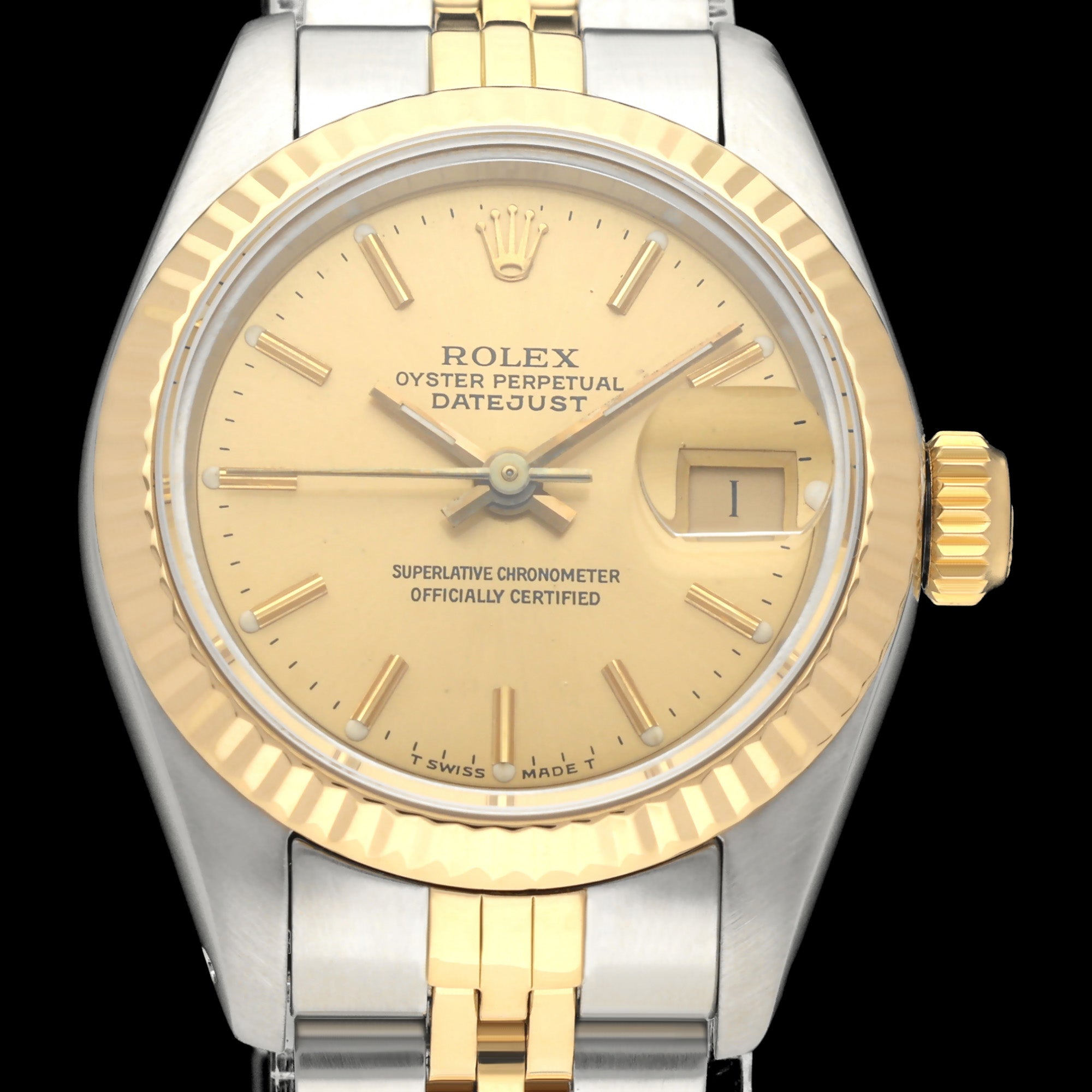 Rolex Lady-Datejust 69173 - 1988 - Rolex horloge - Rolex kopen - Rolex dames horloge - Trophies Watches