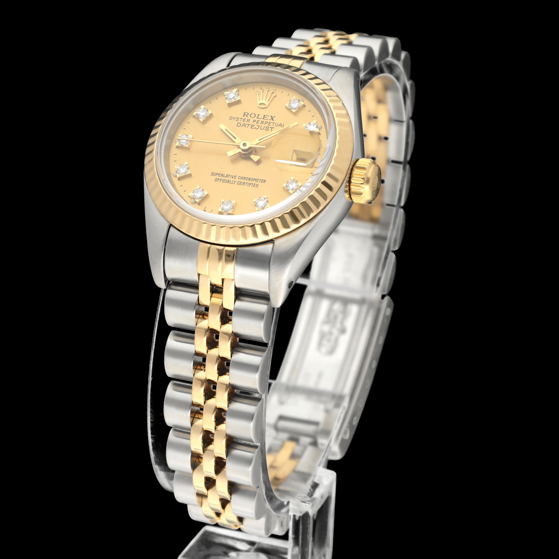 Rolex Lady-Datejust 69173G - 1991 - Rolex horloge - Rolex kopen - Rolex dames horloge - Trophies Watches