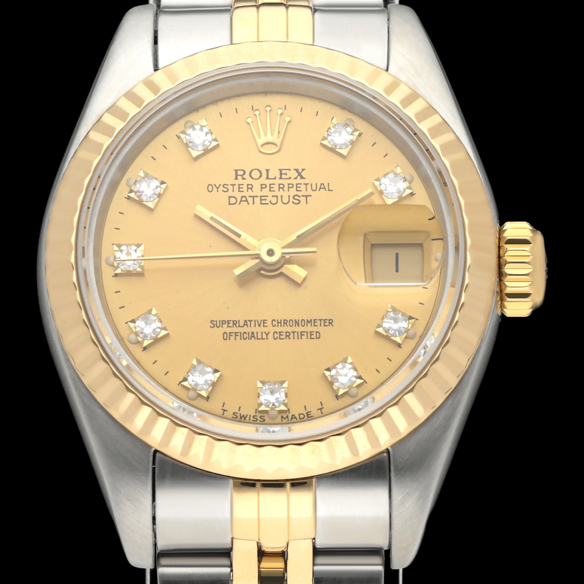 Rolex Lady-Datejust 69173G - 1991 - Rolex horloge - Rolex kopen - Rolex dames horloge - Trophies Watches