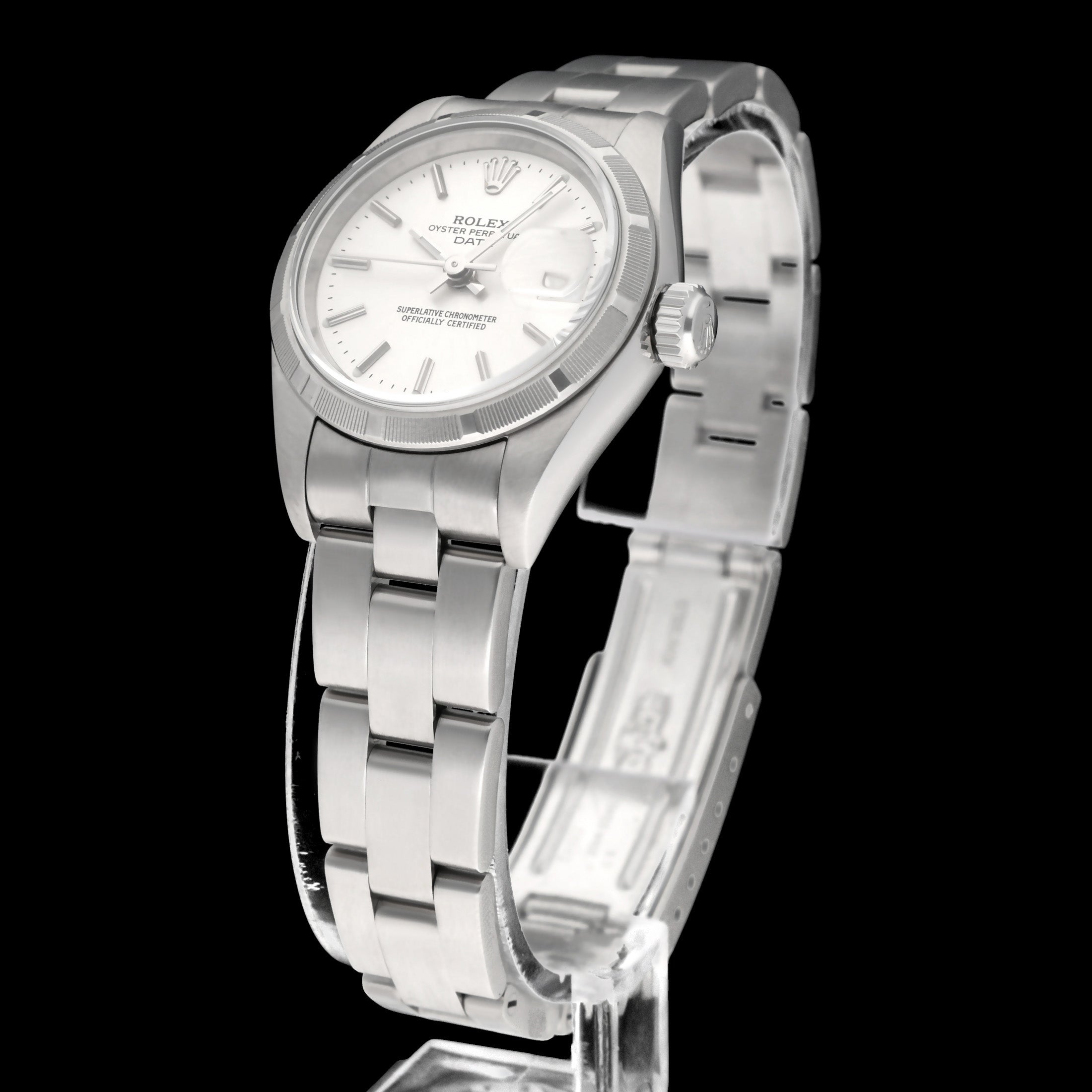 Rolex Oyster Perpetual Lady Date 79190 - 2000 - Rolex horloge - Rolex kopen - Rolex dames horloge - Trophies Watches