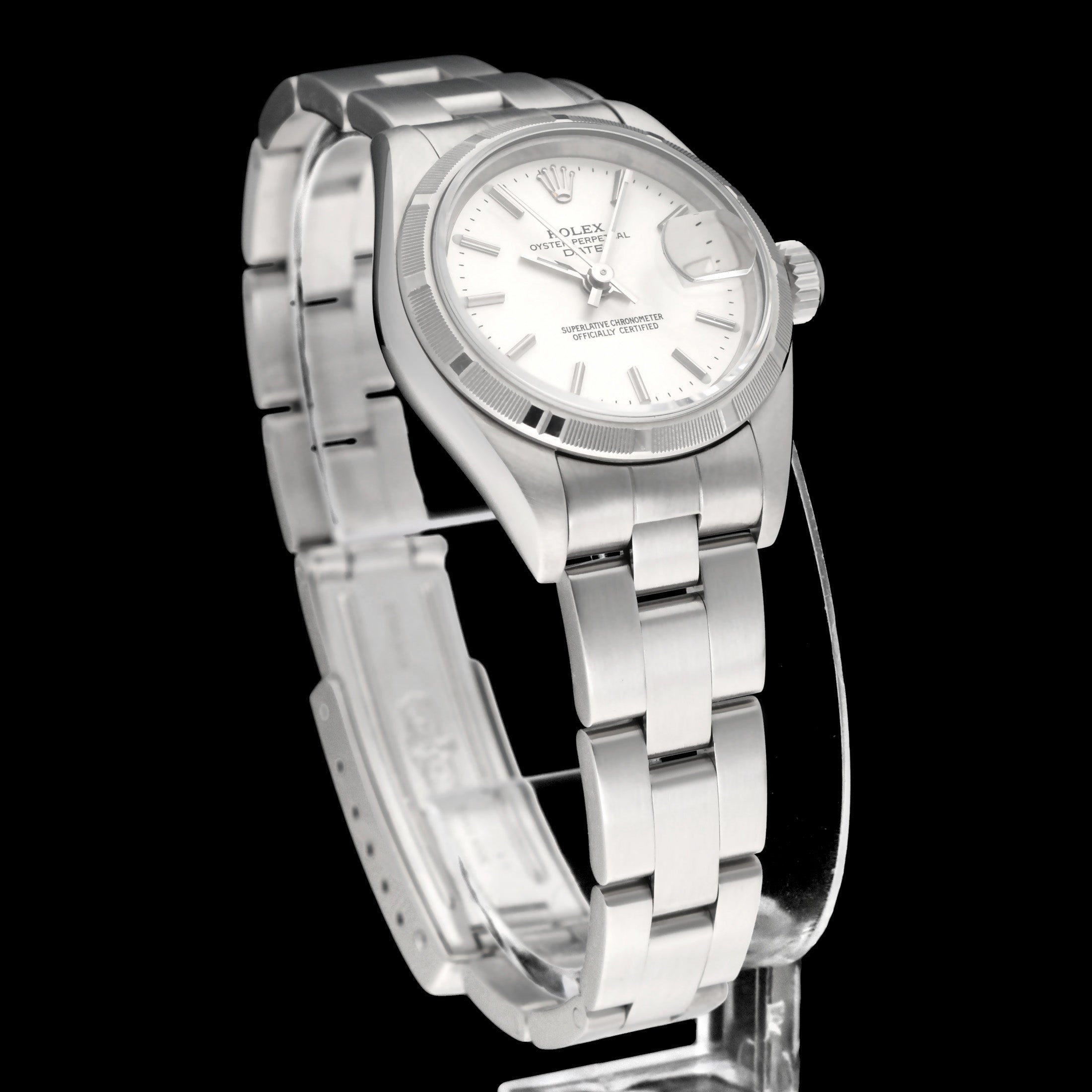 Rolex Oyster Perpetual Lady Date 79190 - 2000 - Rolex horloge - Rolex kopen - Rolex dames horloge - Trophies Watches