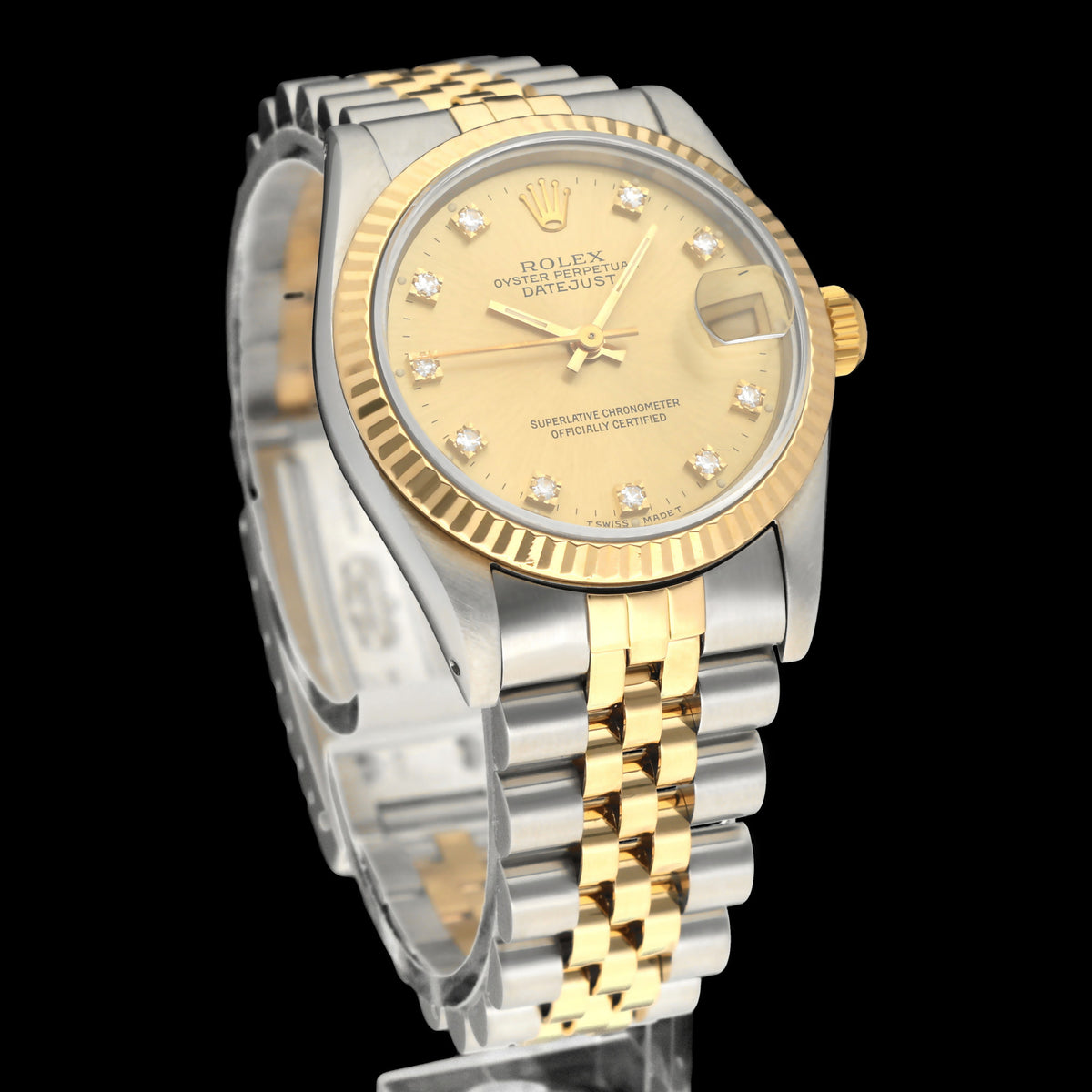 Rolex Lady-Datejust 68273G - 1991 - Rolex horloge - Rolex kopen - Rolex dames horloge - Trophies Watches