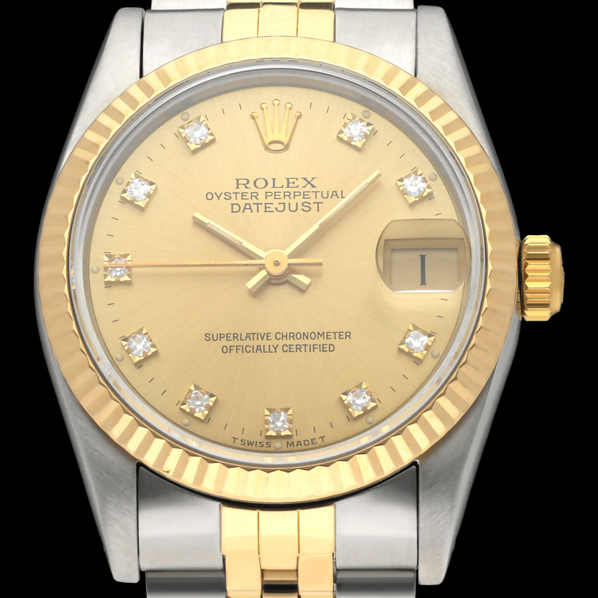Rolex Lady-Datejust 68273G - 1991 - Rolex horloge - Rolex kopen - Rolex dames horloge - Trophies Watches