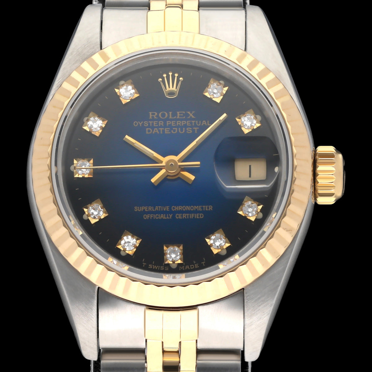 Rolex Lady-Datejust 69173 - 1990 - Rolex horloge - Rolex kopen - Rolex dames horloge - Trophies Watches