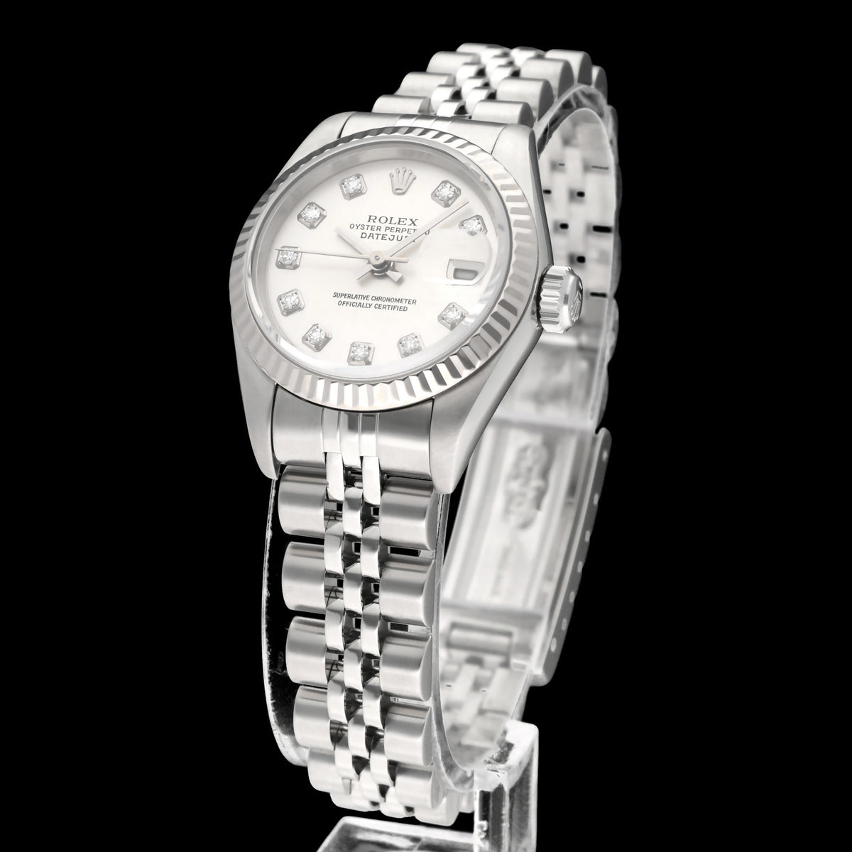 Rolex Oyster Perpetual Lady Datejust 79174G - 2002 - Rolex horloge - Rolex kopen - Rolex dames horloge - Trophies Watches
