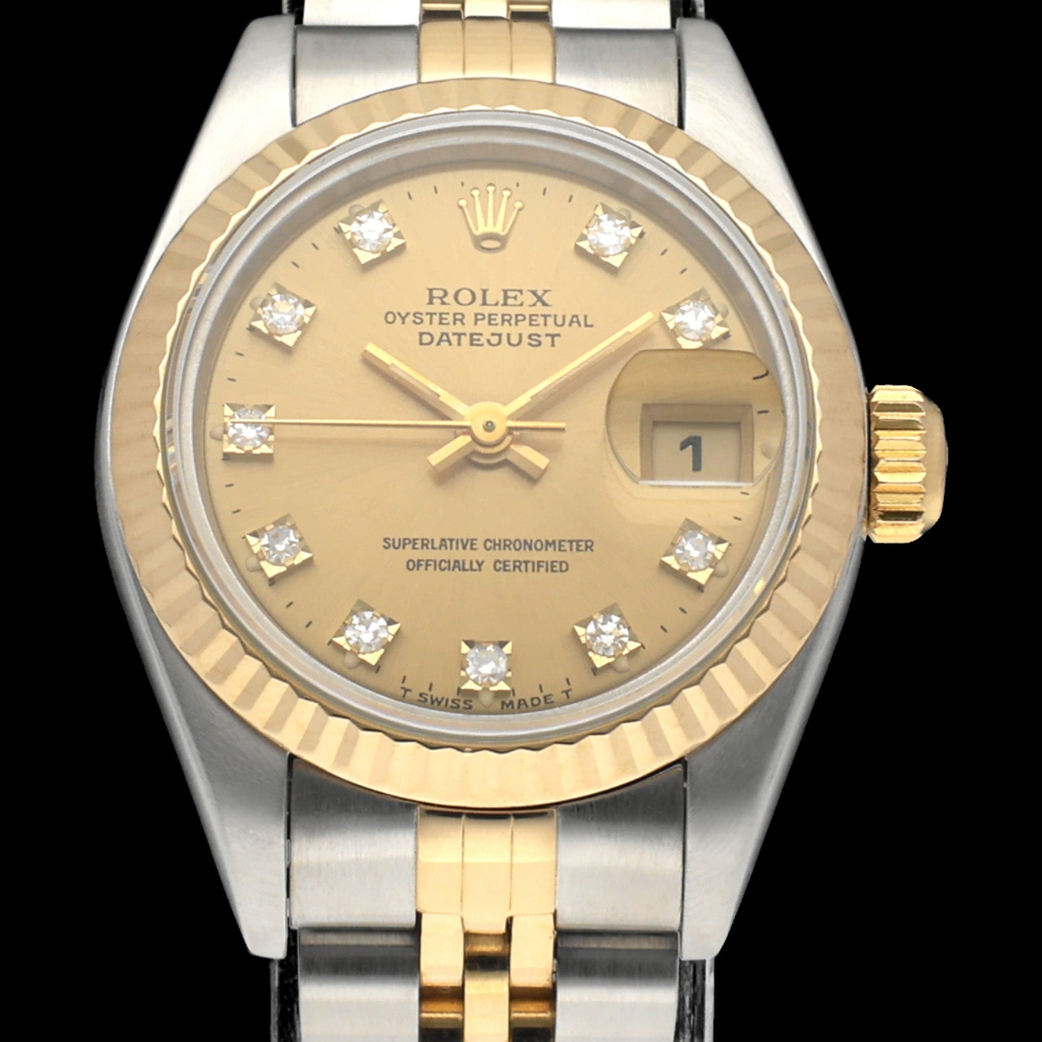 Rolex Lady-Datejust 69173G - 1994 - Rolex horloge - Rolex kopen - Rolex dames horloge - Trophies Watches