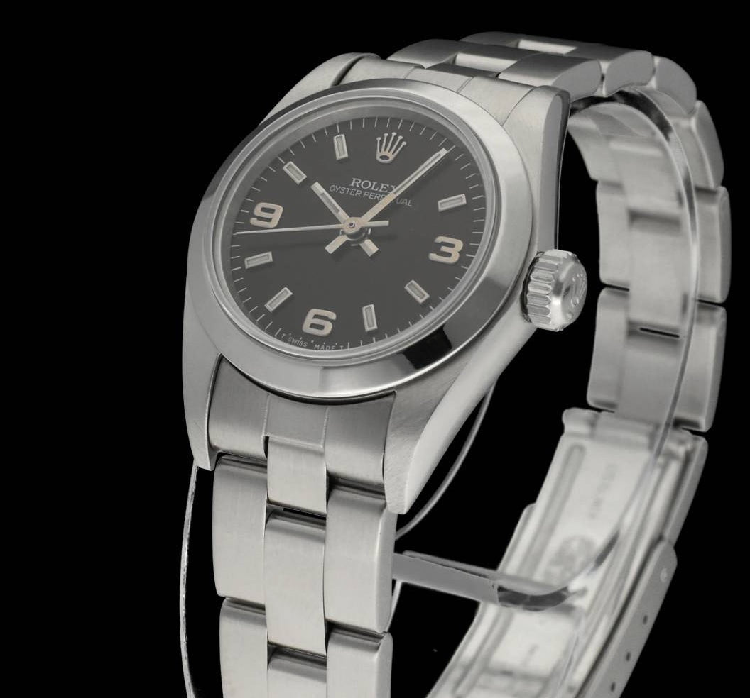 Rolex Oyster Perpetual 67180 - 1999 - Rolex horloge - Rolex kopen - Rolex dames horloge - Trophies Watches