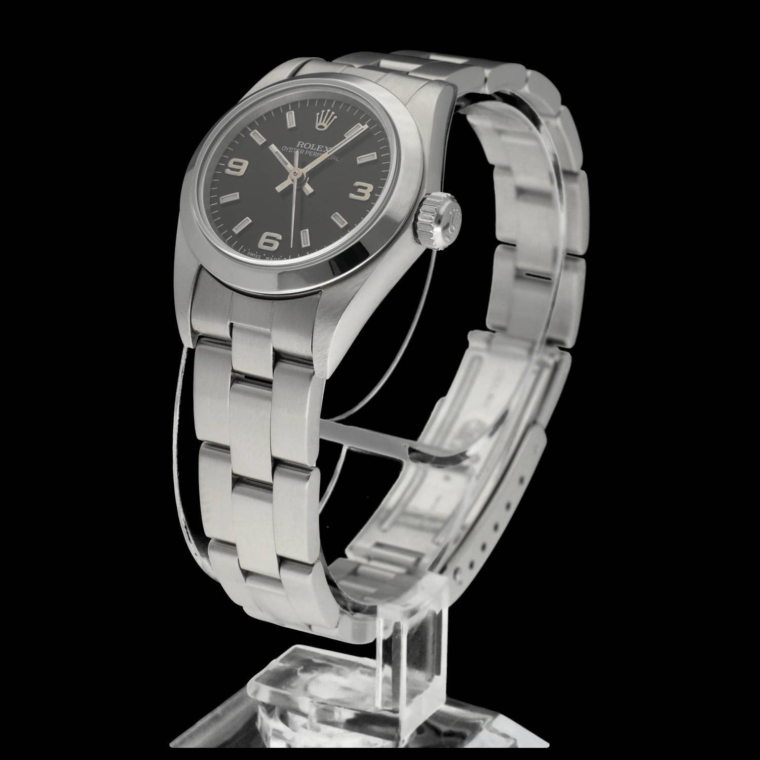 Rolex Oyster Perpetual 67180 - 1999 - Rolex horloge - Rolex kopen - Rolex dames horloge - Trophies Watches