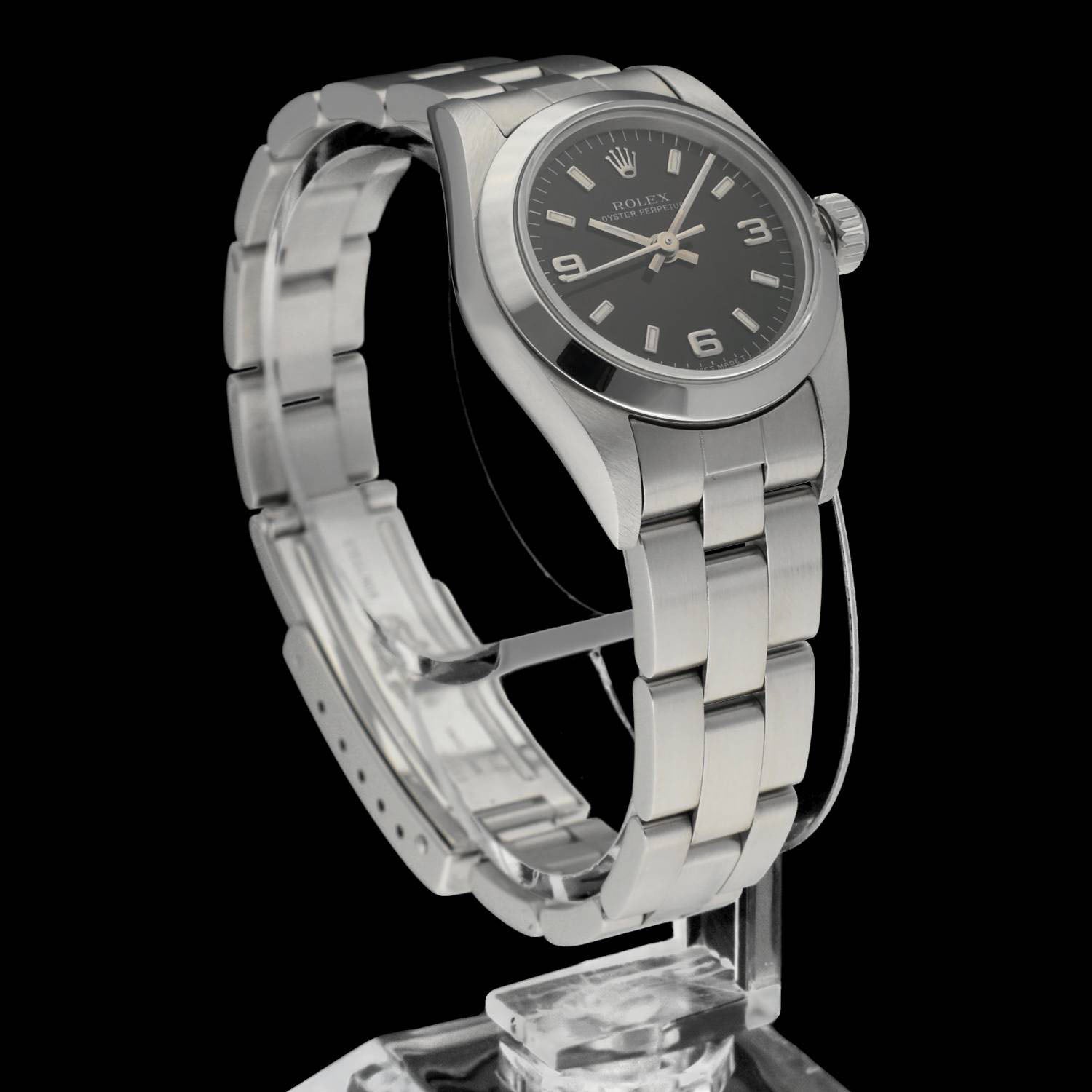 Rolex Oyster Perpetual 67180 - 1998 - Rolex horloge - Rolex kopen - Rolex dames horloge - Trophies Watches