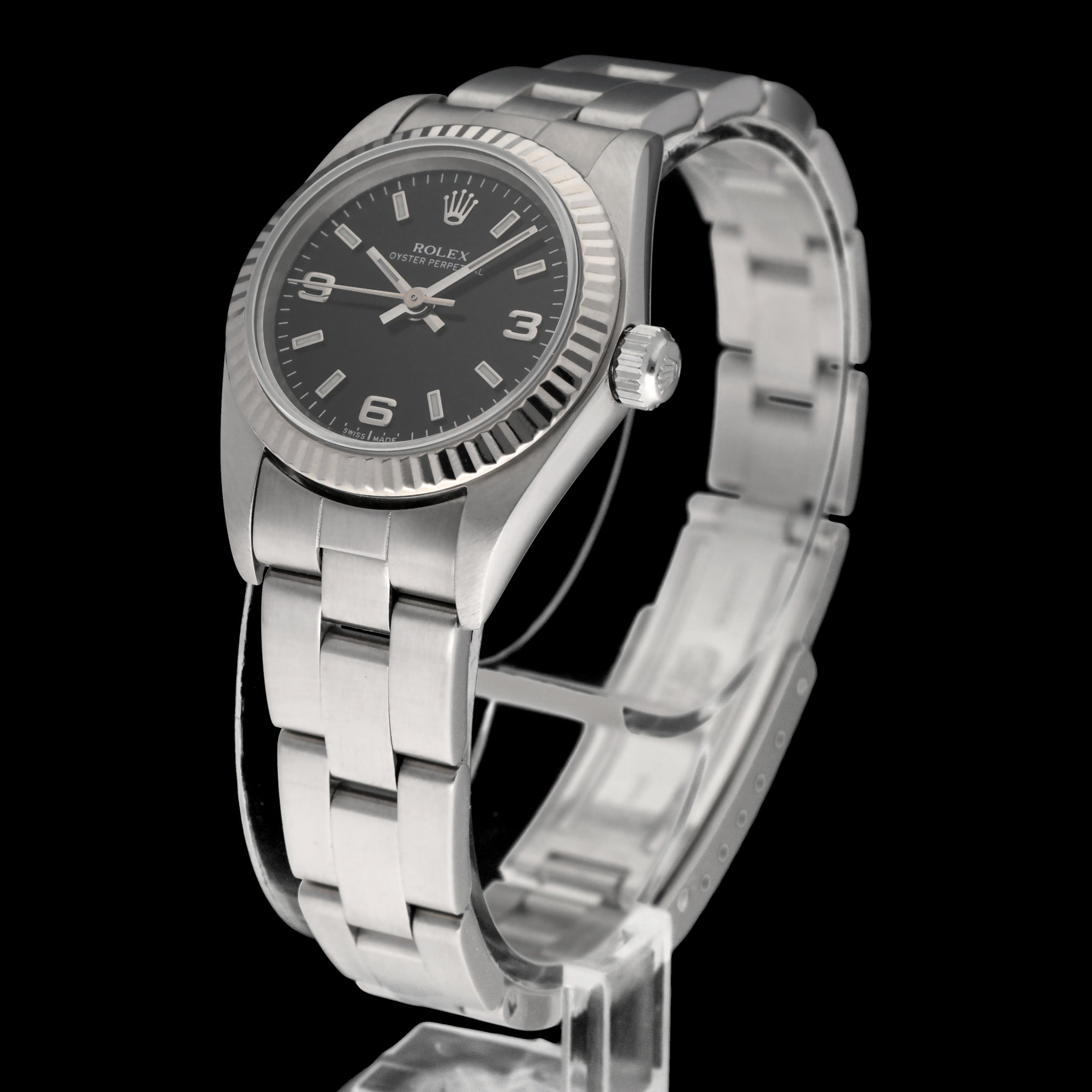 Rolex Oyster Perpetual 76094 - 2000 - Rolex horloge - Rolex kopen - Rolex dames horloge - Trophies Watches