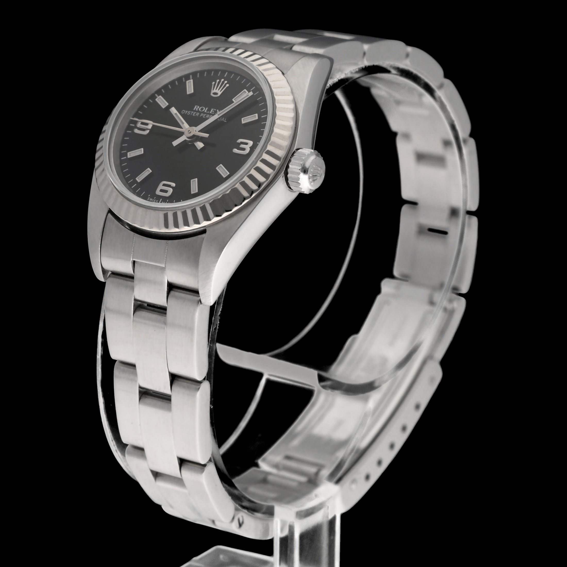 Rolex Oyster Perpetual 76094 - 2000 - Rolex horloge - Rolex kopen - Rolex dames horloge - Trophies Watches