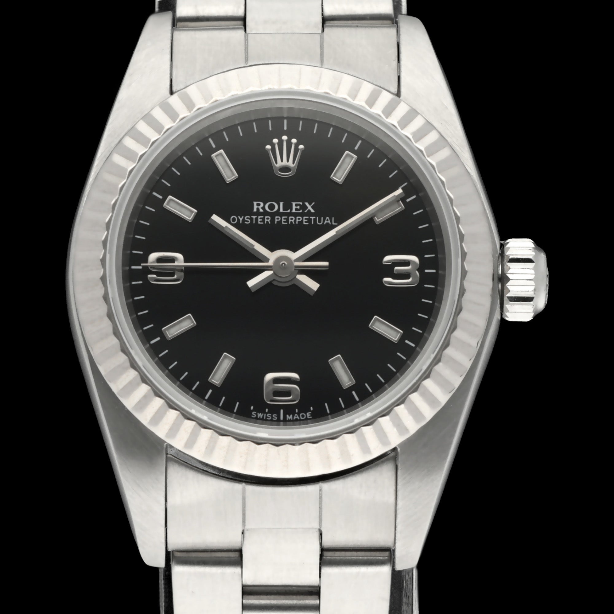 Rolex Oyster Perpetual 76094 - 2000 - Rolex horloge - Rolex kopen - Rolex dames horloge - Trophies Watches