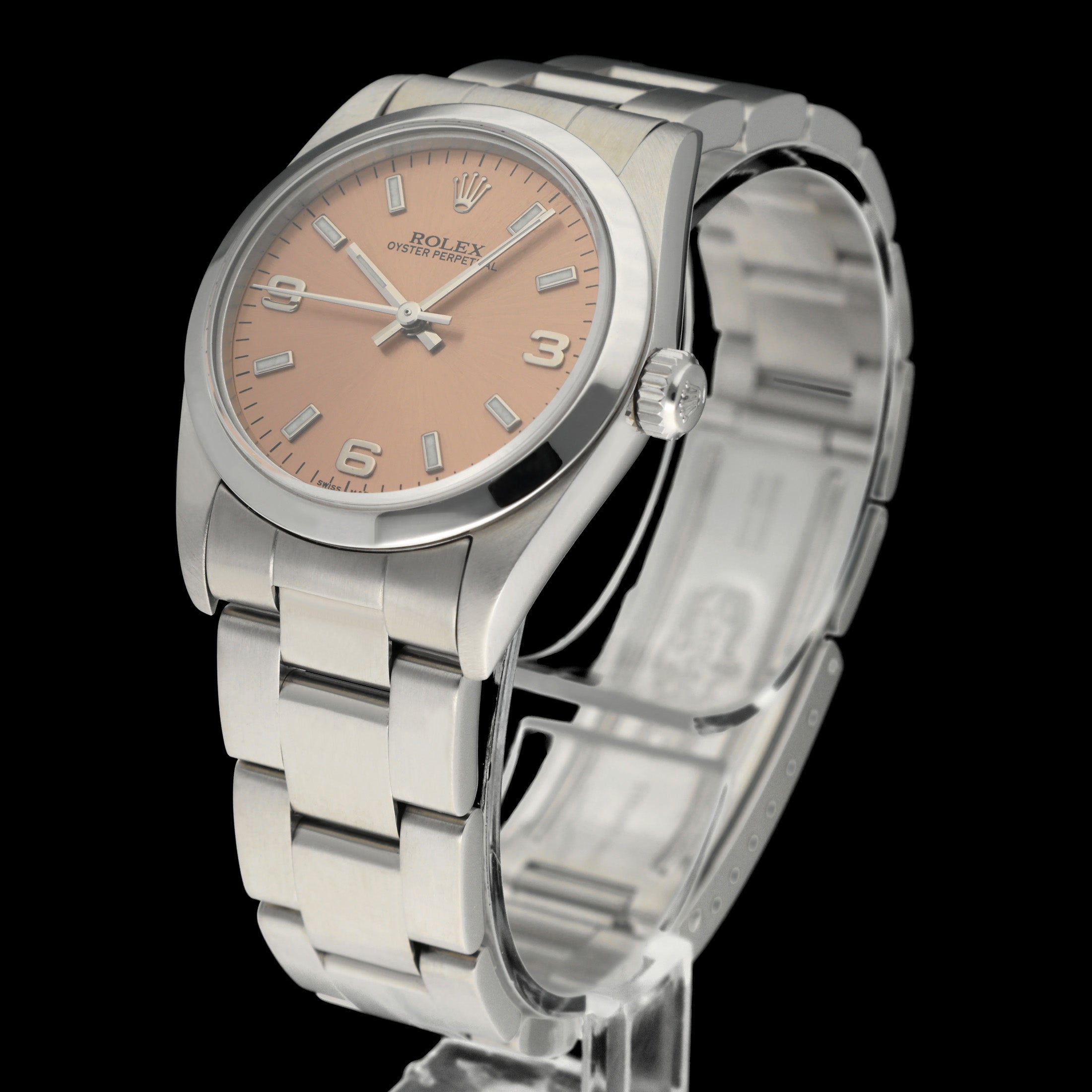 Rolex Oyster Perpetual 77080 - 2002 - Rolex horloge - Rolex kopen - Rolex dames horloge - Trophies Watches