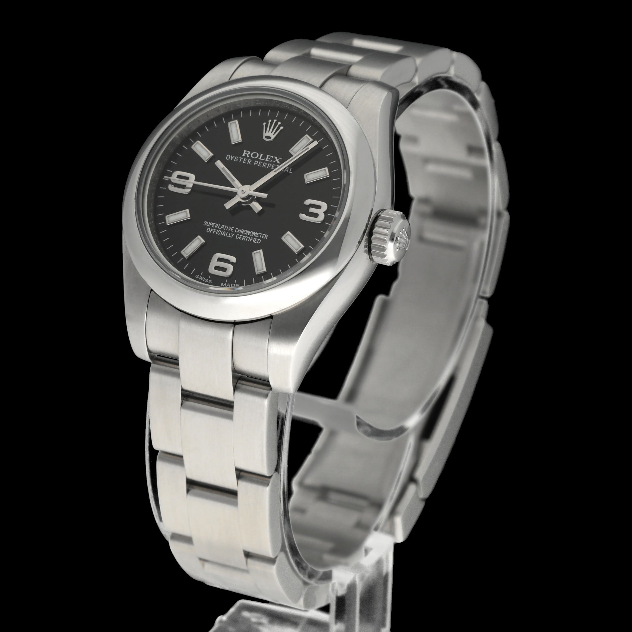 Rolex Oyster Perpetual 176200 - 2011 - Rolex horloge - Rolex kopen - Rolex dames horloge - Trophies Watches