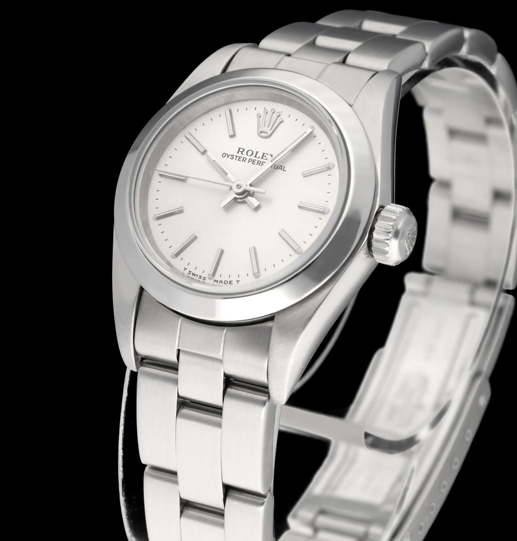 Rolex Oyster Perpetual 67180 - 1998 - Rolex horloge - Rolex kopen - Rolex dames horloge - Trophies Watches