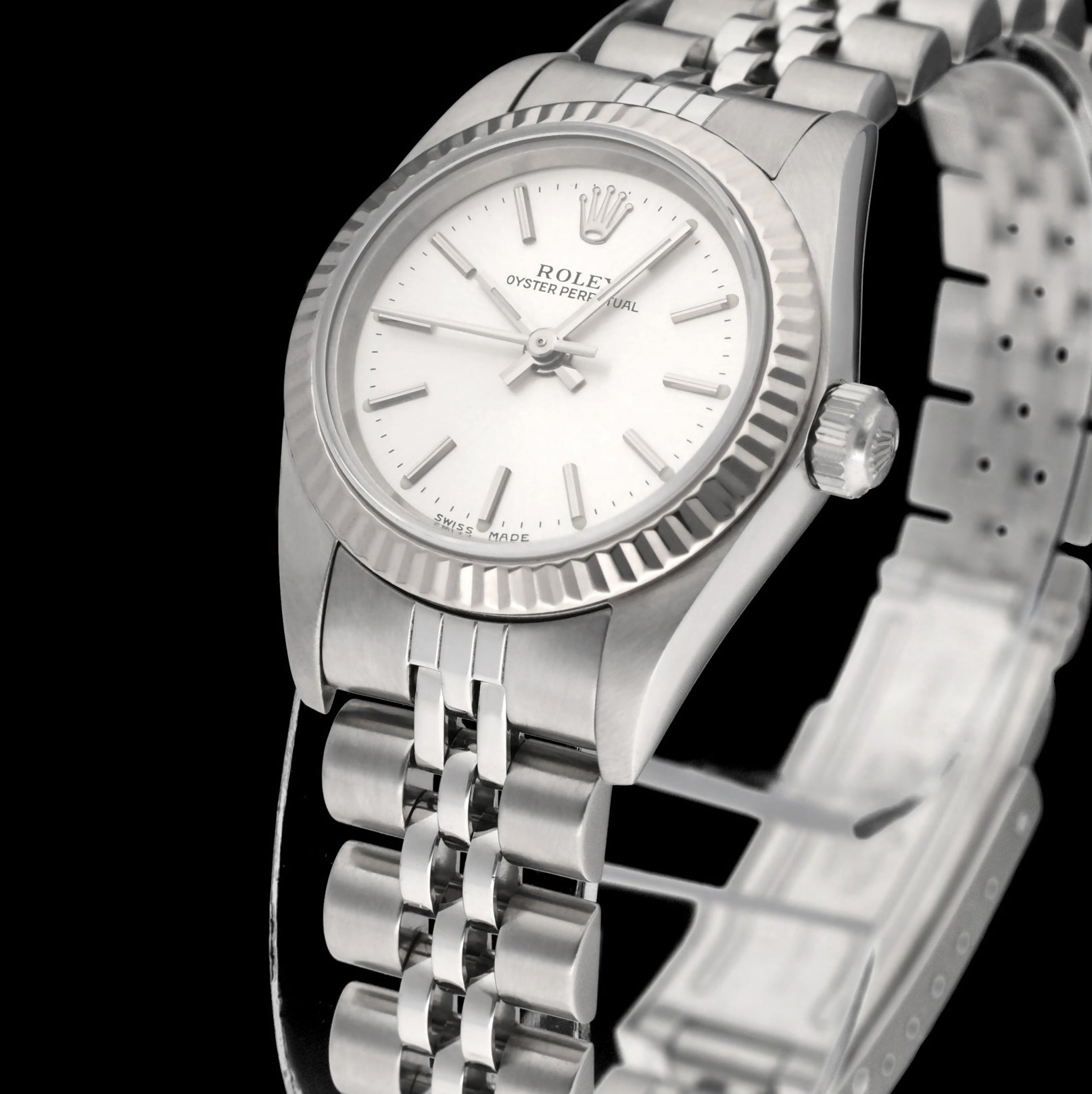 Rolex Oyster Perpetual 76094 - 2002 - Rolex horloge - Rolex kopen - Rolex dames horloge - Trophies Watches