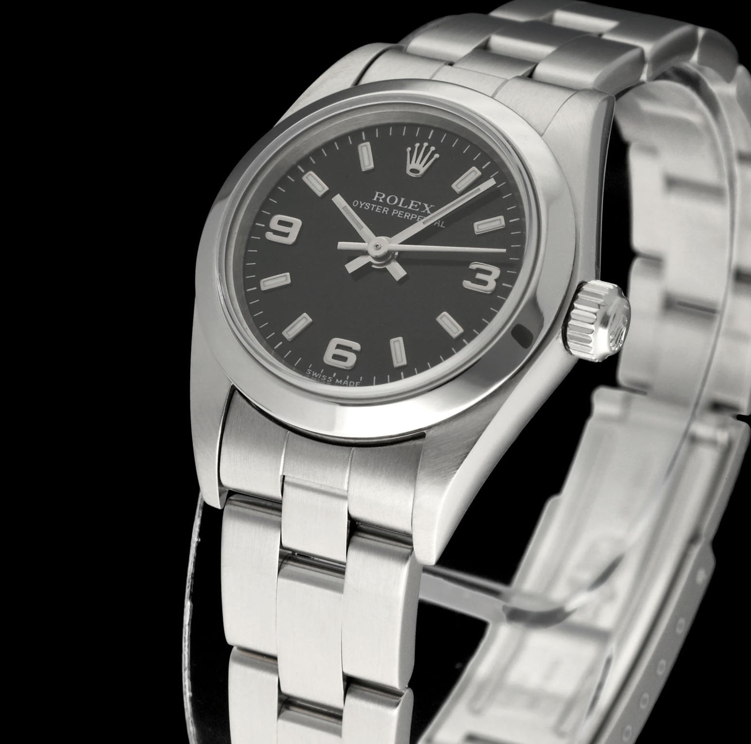 Rolex Oyster Perpetual 76080 - 2004 - Rolex horloge - Rolex kopen - Rolex dames horloge - Trophies Watches