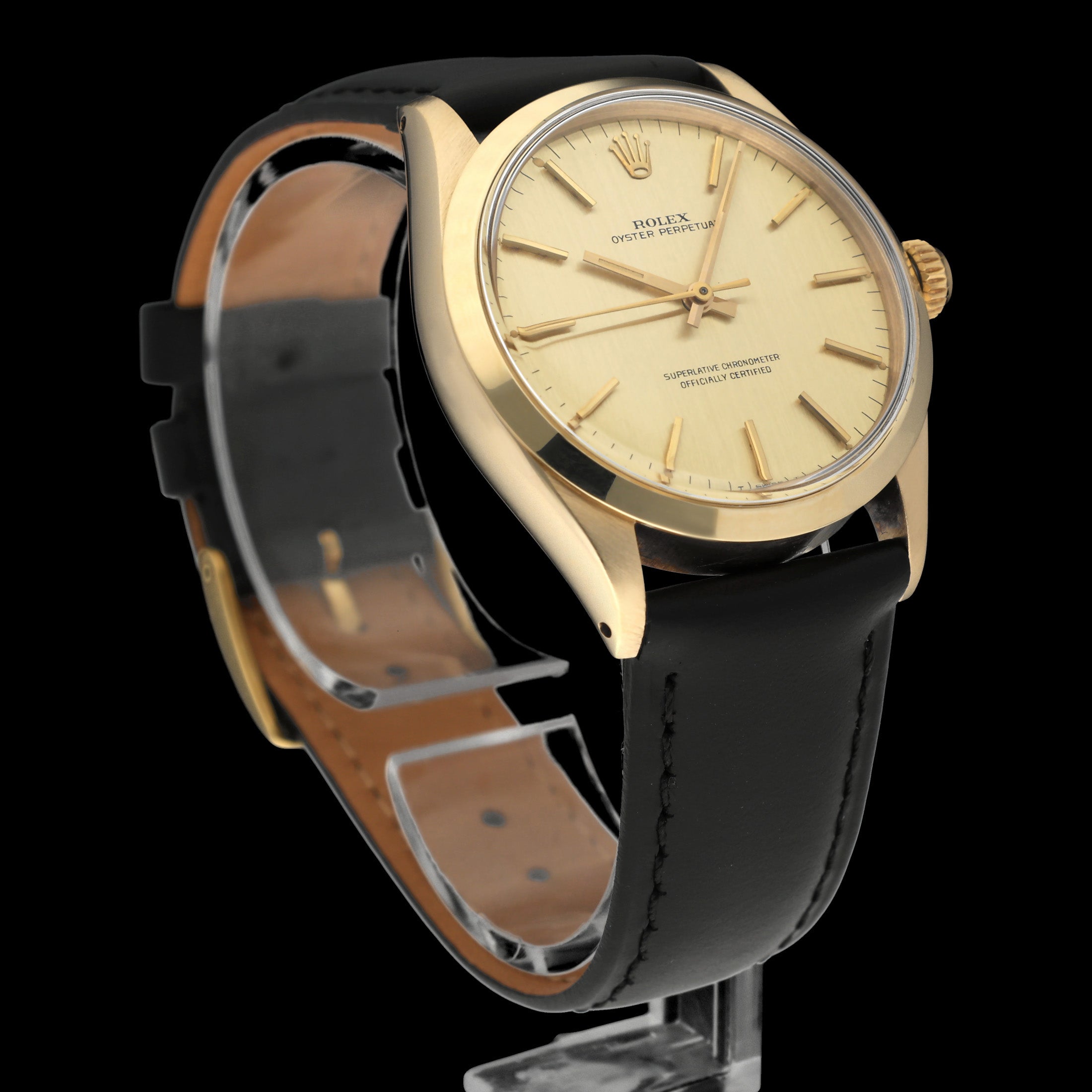 Rolex Oyster Perpetual 34 1002 - 1966 - Rolex horloge - Rolex kopen - Rolex heren horloge - Trophies Watches