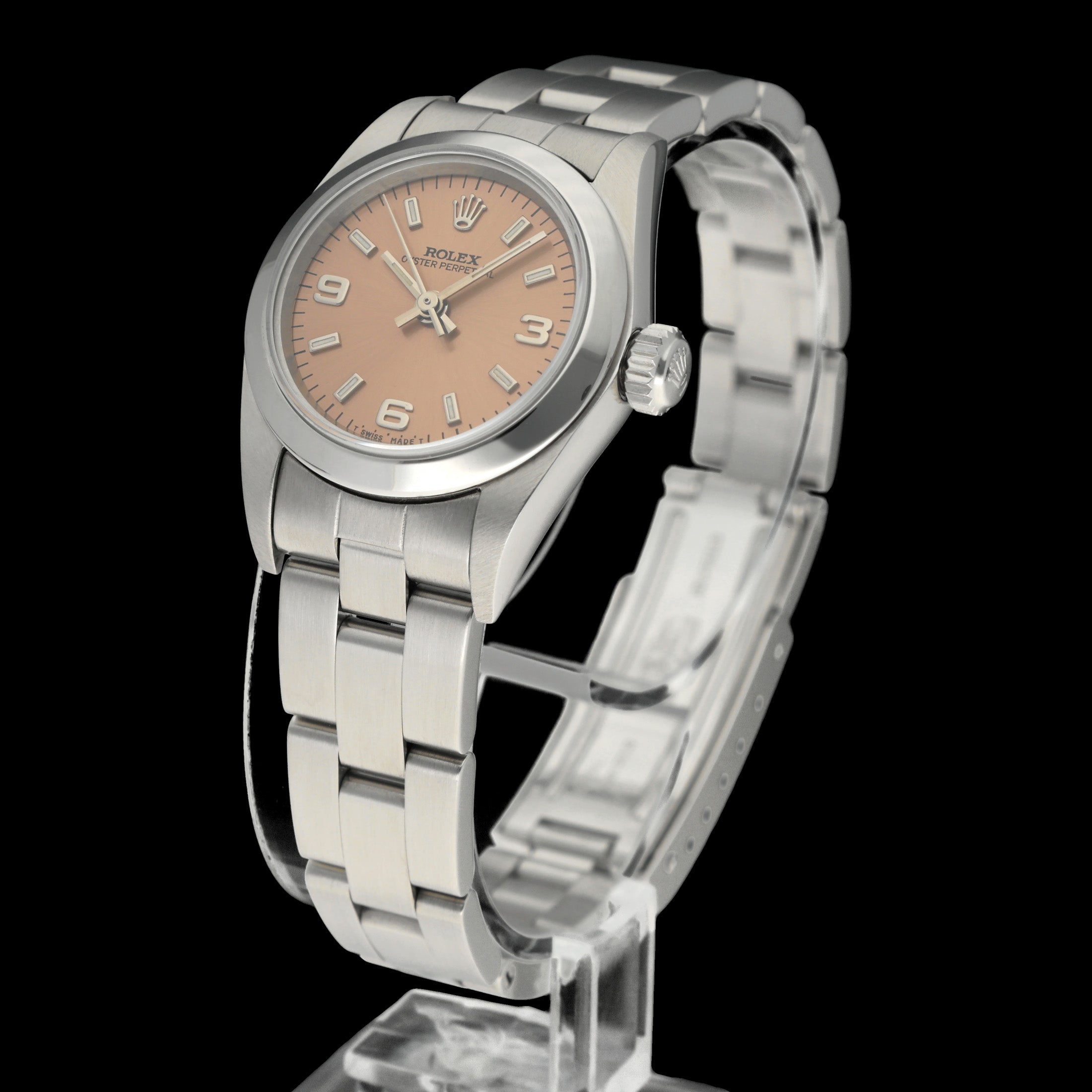 Rolex Oyster Perpetual 76080 - 2002 - Rolex horloge - Rolex kopen - Rolex dames horloge - Trophies Watches