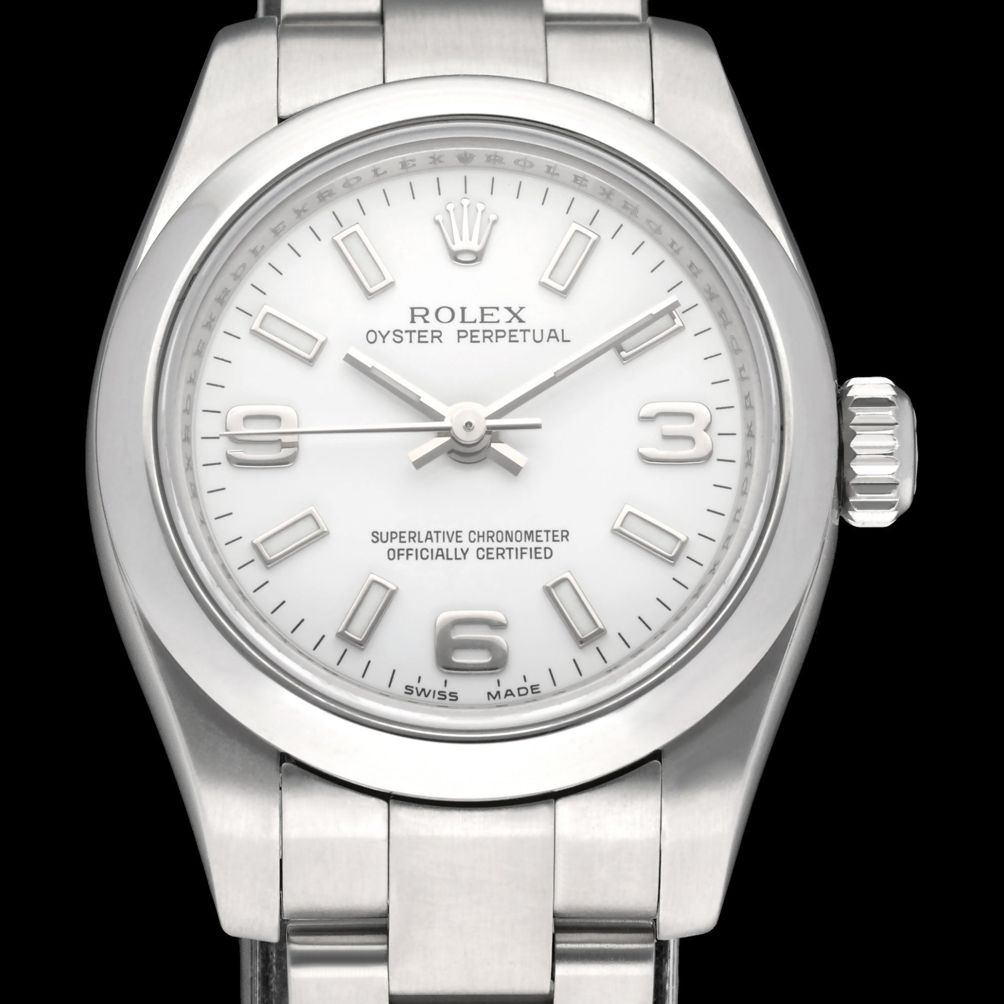 Rolex Oyster Perpetual 176200 - 2008 - Rolex horloge - Rolex kopen - Rolex dames horloge - Trophies Watches
