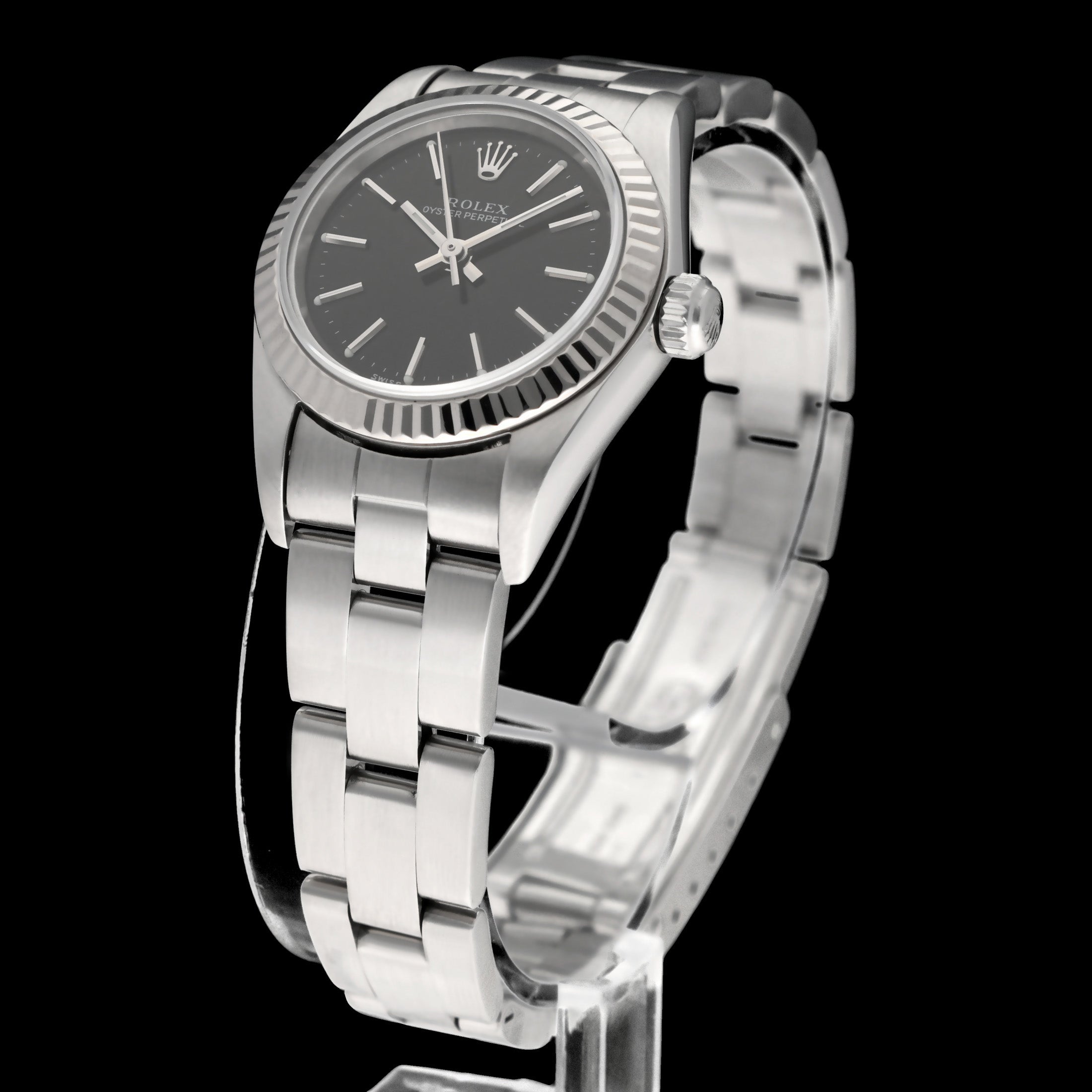 Rolex Oyster Perpetual 76094 - 2005 - Rolex horloge - Rolex kopen - Rolex dames horloge - Trophies Watches