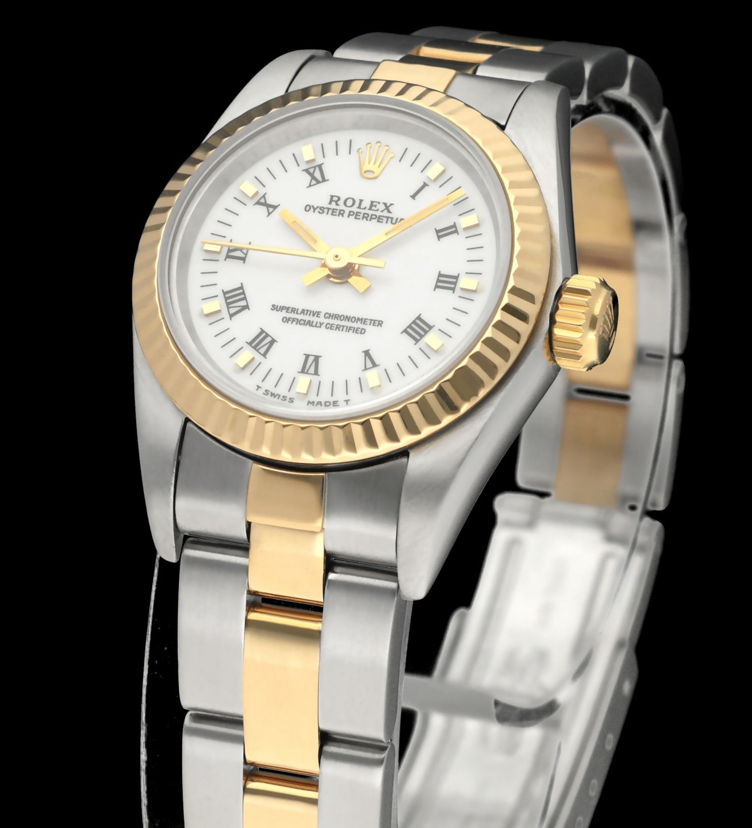 Rolex Oyster Perpetual 67193 - 1997 - Rolex horloge - Rolex kopen - Rolex dames horloge - Trophies Watches