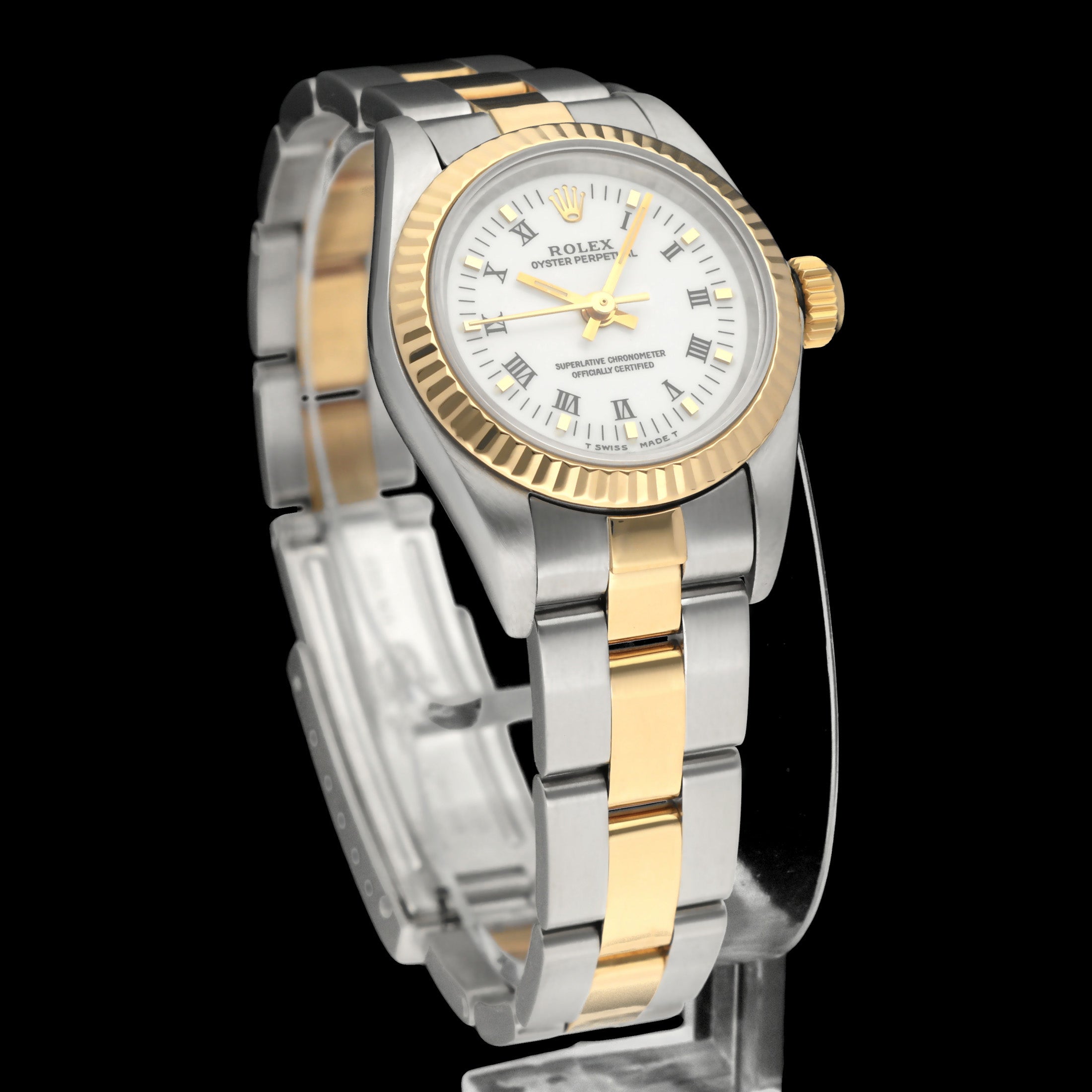 Rolex Oyster Perpetual 67193 - 1997 - Rolex horloge - Rolex kopen - Rolex dames horloge - Trophies Watches