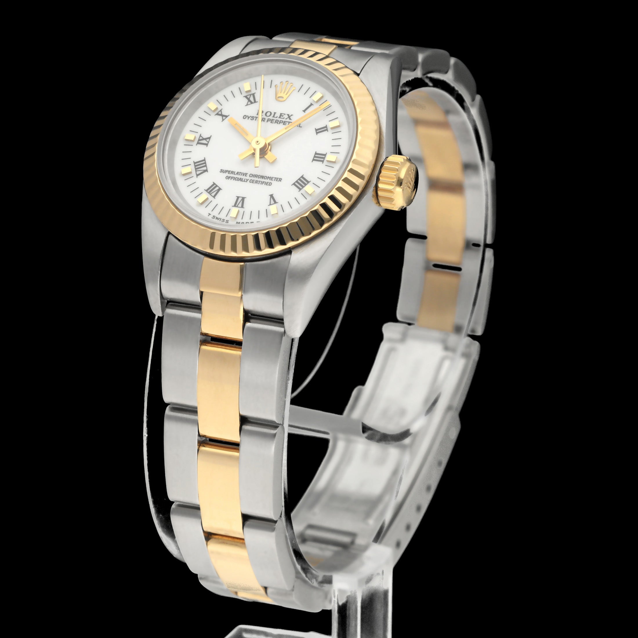 Rolex Oyster Perpetual 67193 - 1997 - Rolex horloge - Rolex kopen - Rolex dames horloge - Trophies Watches