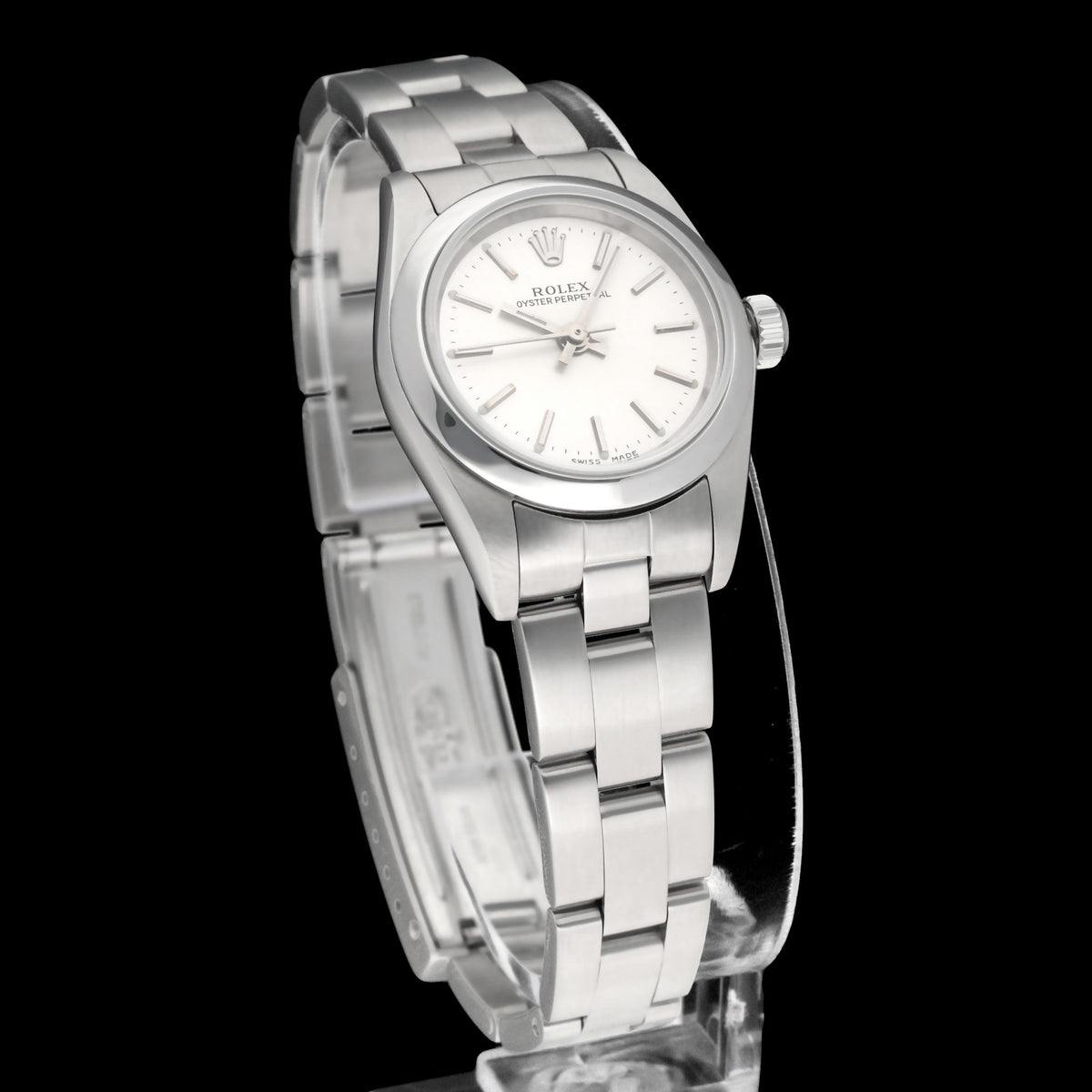 Rolex Oyster Perpetual 76080 - 2002 - Rolex horloge - Rolex kopen - Rolex dames horloge - Trophies Watches