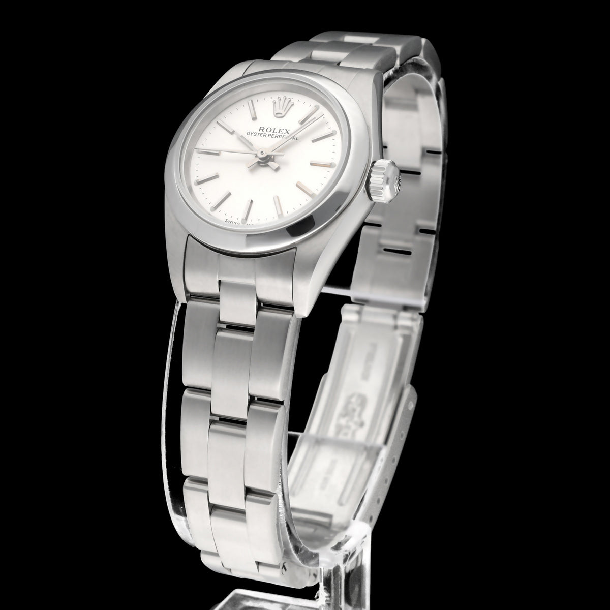 Rolex Oyster Perpetual 76080 - 2002 - Rolex horloge - Rolex kopen - Rolex dames horloge - Trophies Watches