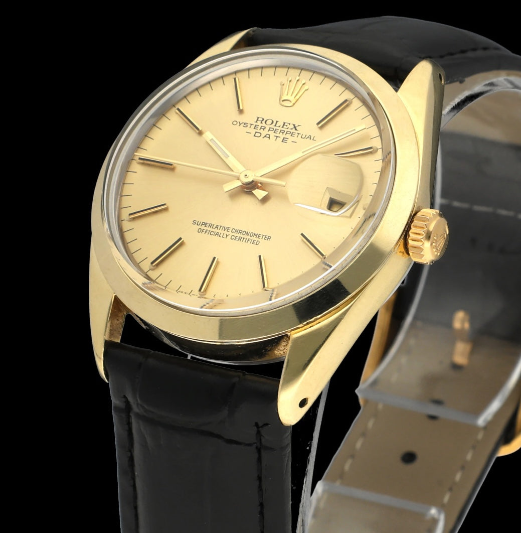 Rolex Oyster Perpetual Date 1550 - 1973 - Rolex horloge - Rolex kopen - Rolex heren horloge - Trophies Watches