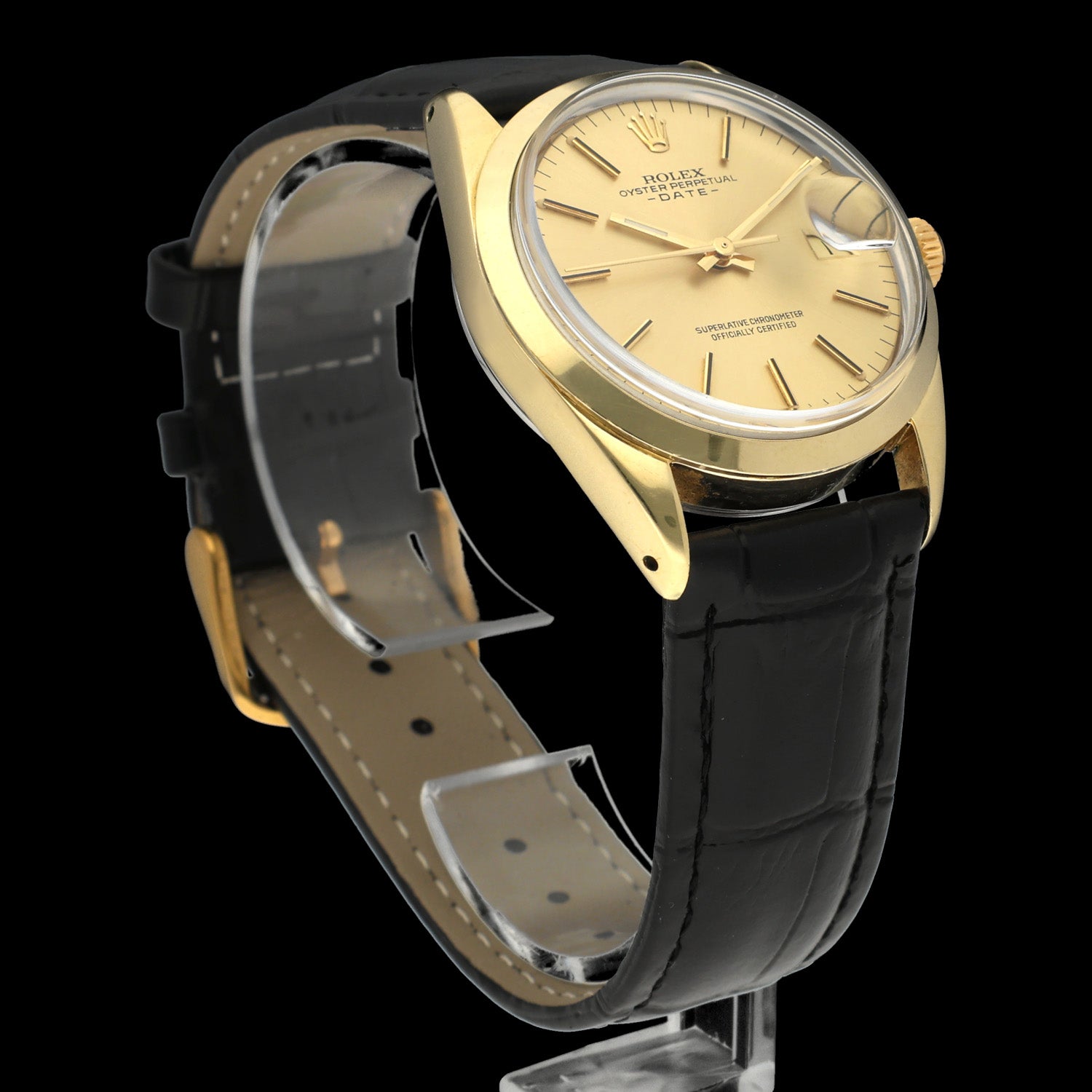 Rolex Oyster Perpetual Date 1550 - 1973 - Rolex horloge - Rolex kopen - Rolex heren horloge - Trophies Watches