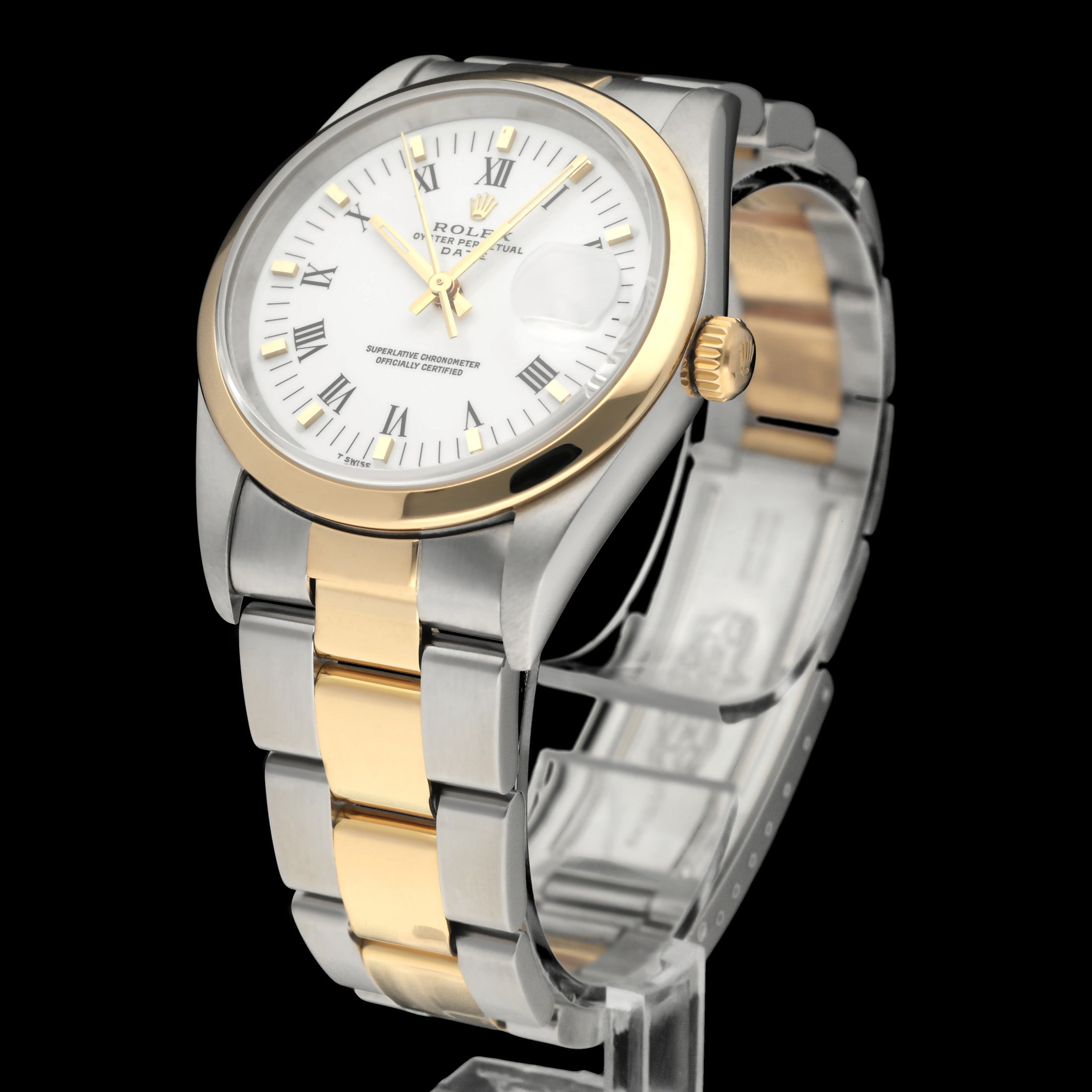 Rolex Oyster Perpetual Date 15203 - 2000 - Rolex horloge - Rolex kopen - Rolex heren horloge - Trophies Watches